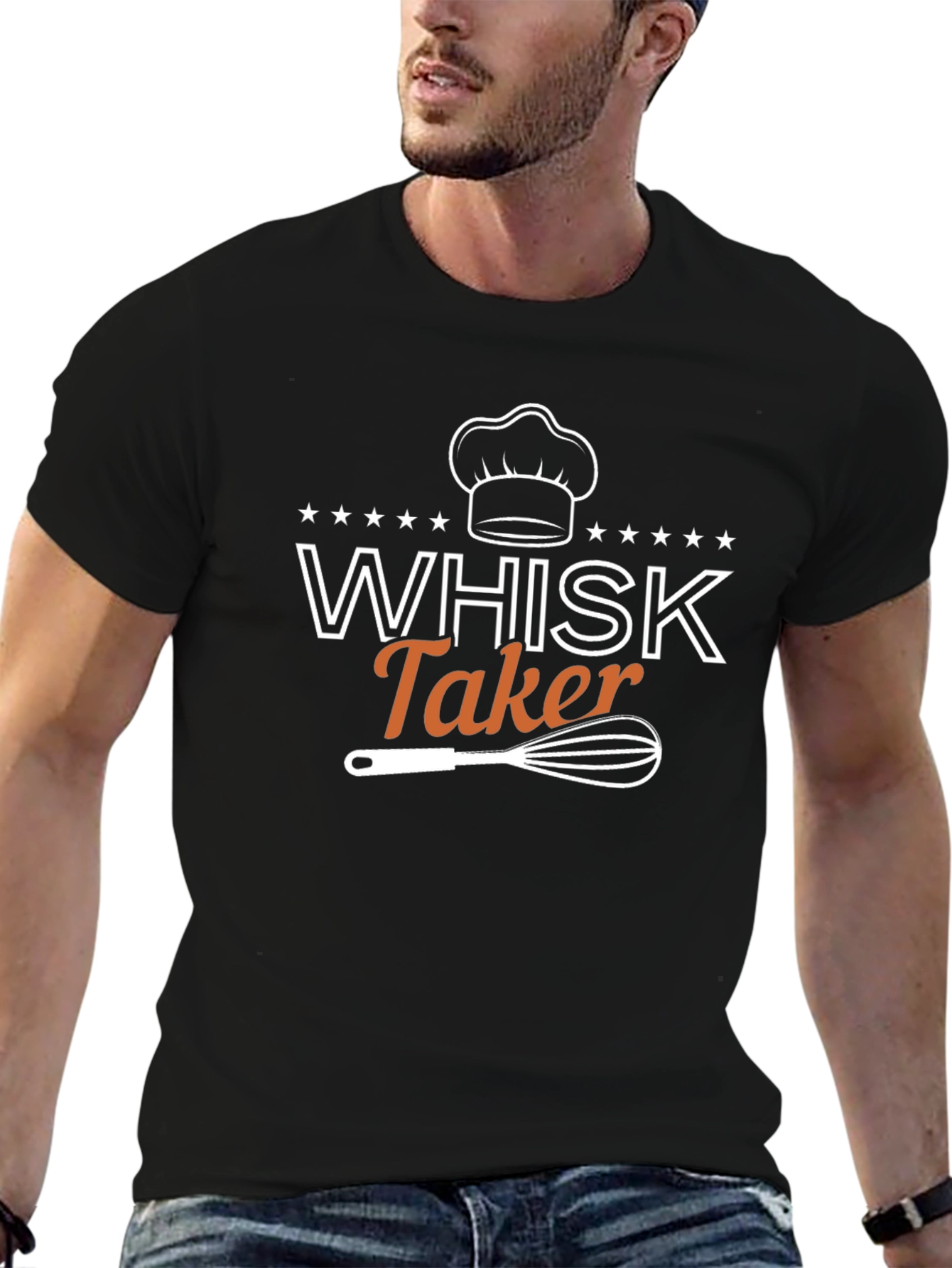 Whisk Taker Funny Chef T-Shirt