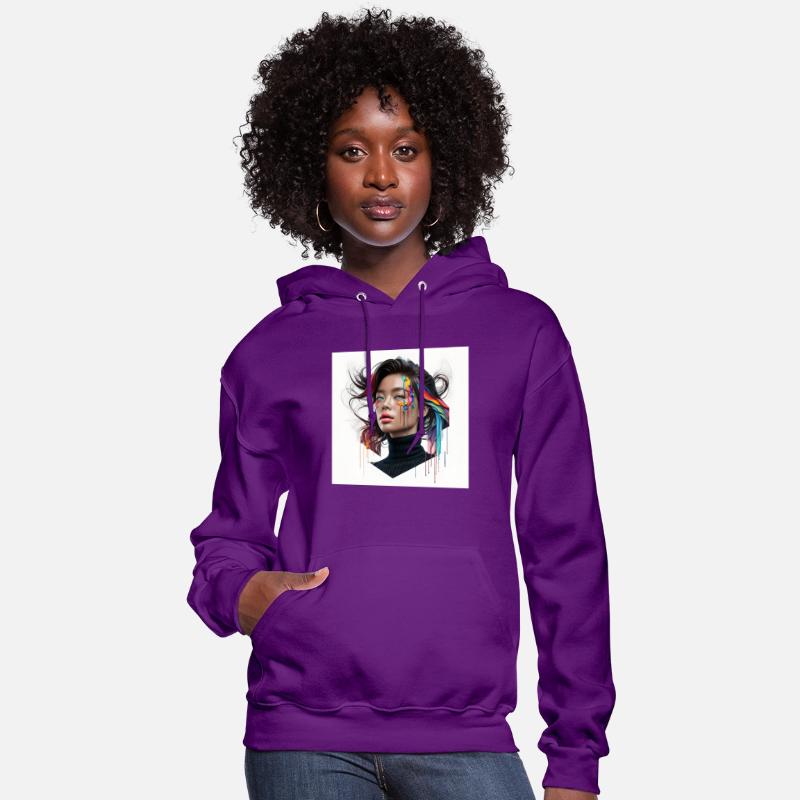 Digital Art Of An Asian Model
