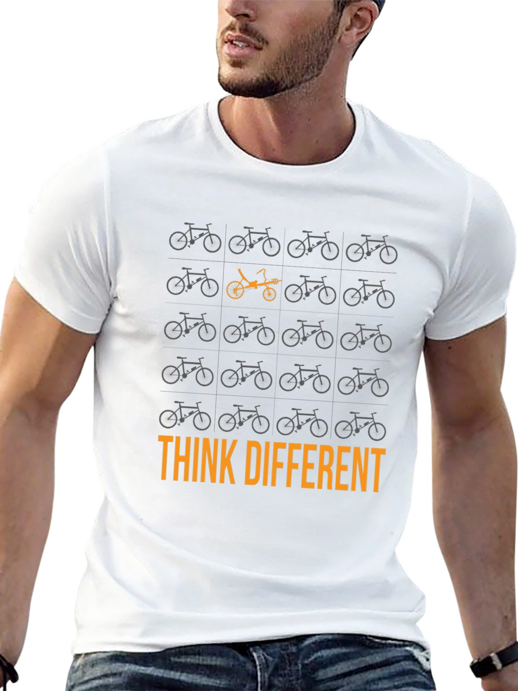 Think Different Bicycle T-Shirt