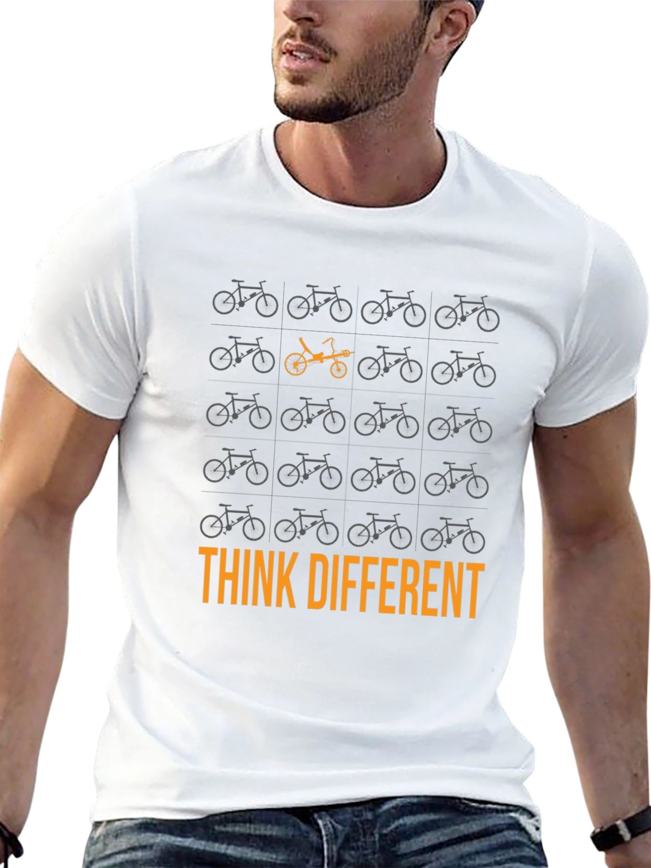 Think Different Bicycle T-Shirt