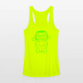 DJ Green Easter Bunny Rabbit Headphone Music Party