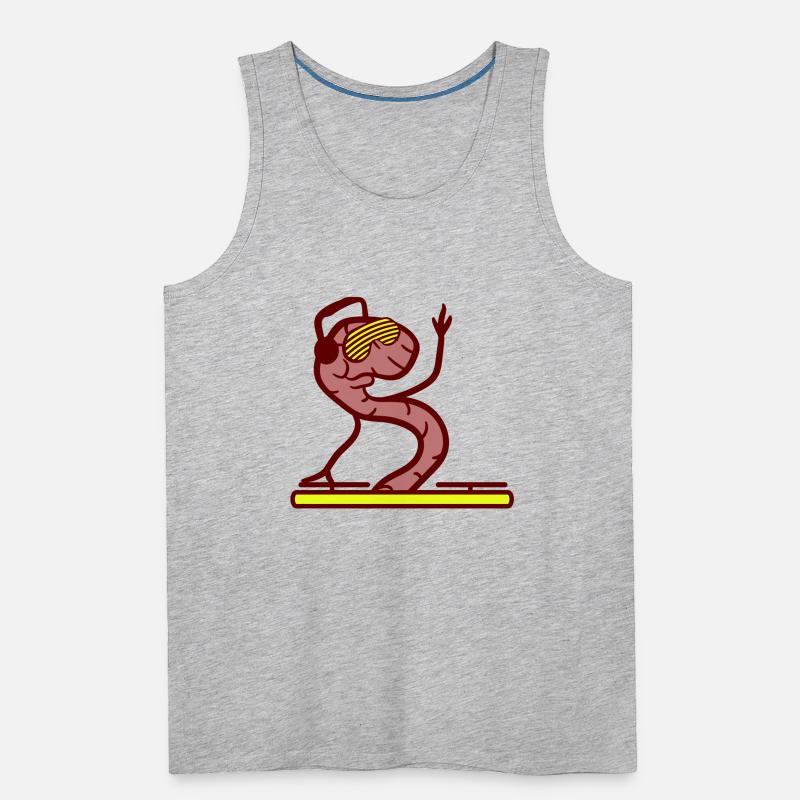 DJ Worm Party Animal Club Music Caterpillar Snake