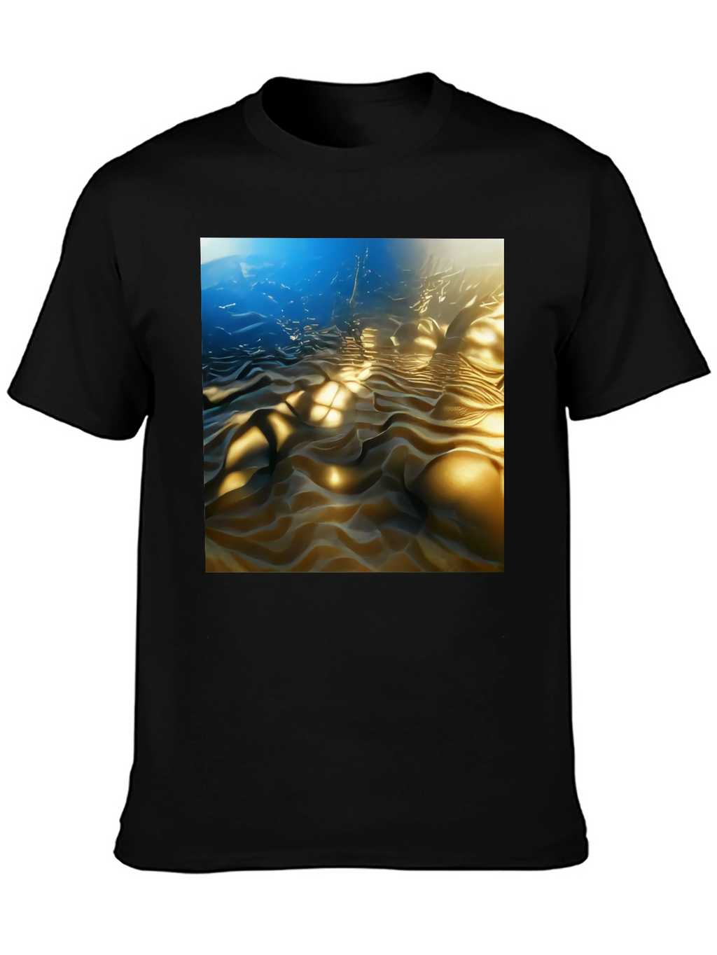 Surreal Sandscape Black Tee