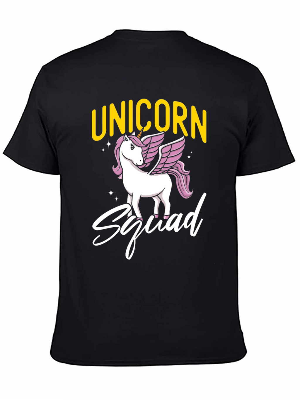Unicorn Squad Black T-Shirt