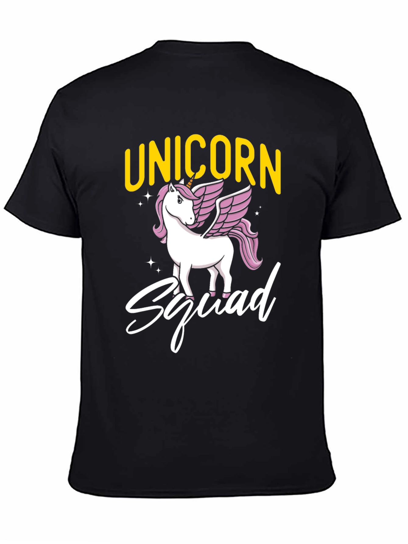 Unicorn Squad Black T-Shirt