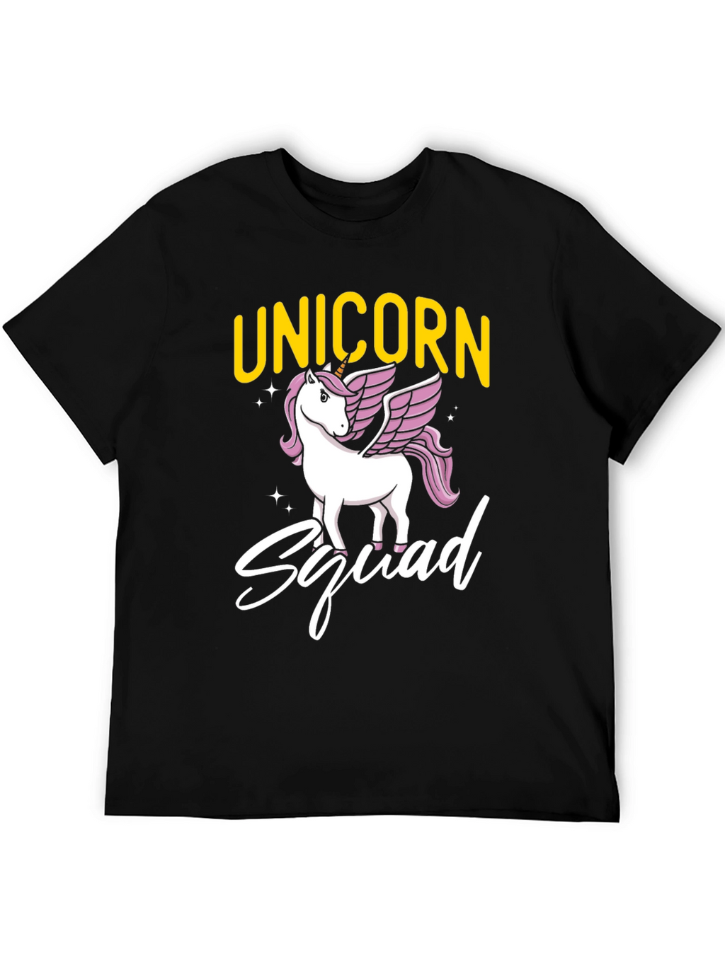 Unicorn Squad Black T-Shirt