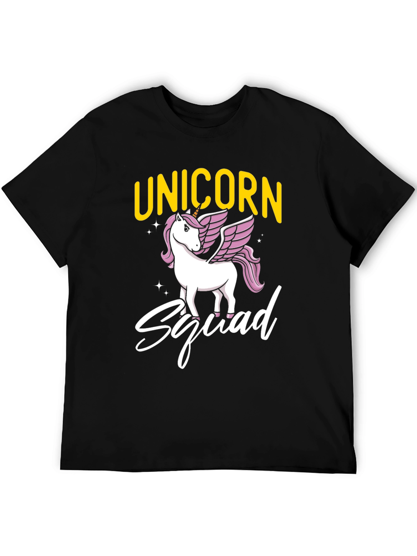 Unicorn Squad Black T-Shirt