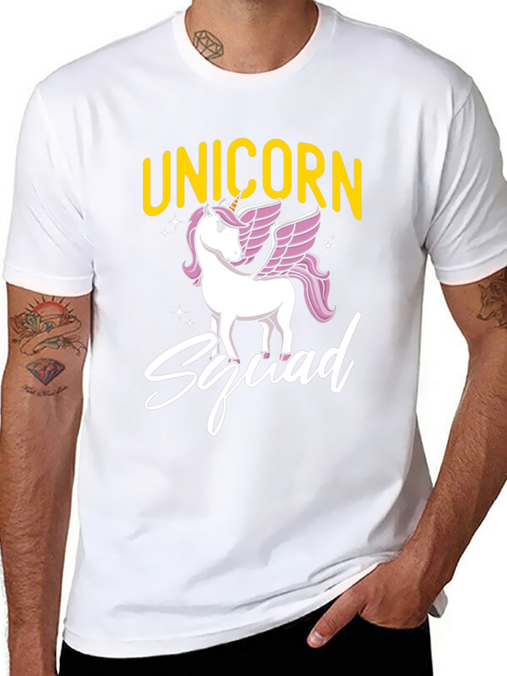 Unicorn Squad Black T-Shirt