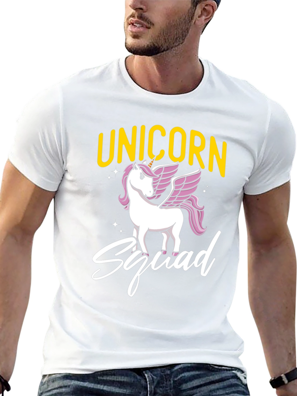 Unicorn Squad Black T-Shirt