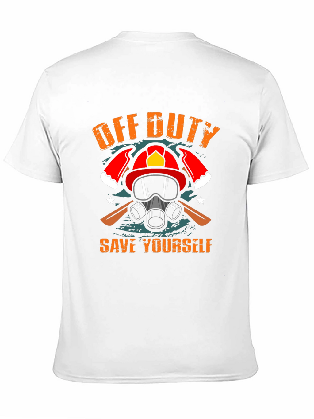 Off Duty Save Yourself Graphic Tee