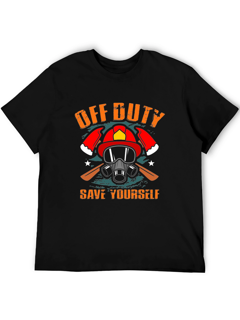 Off Duty Save Yourself Graphic Tee