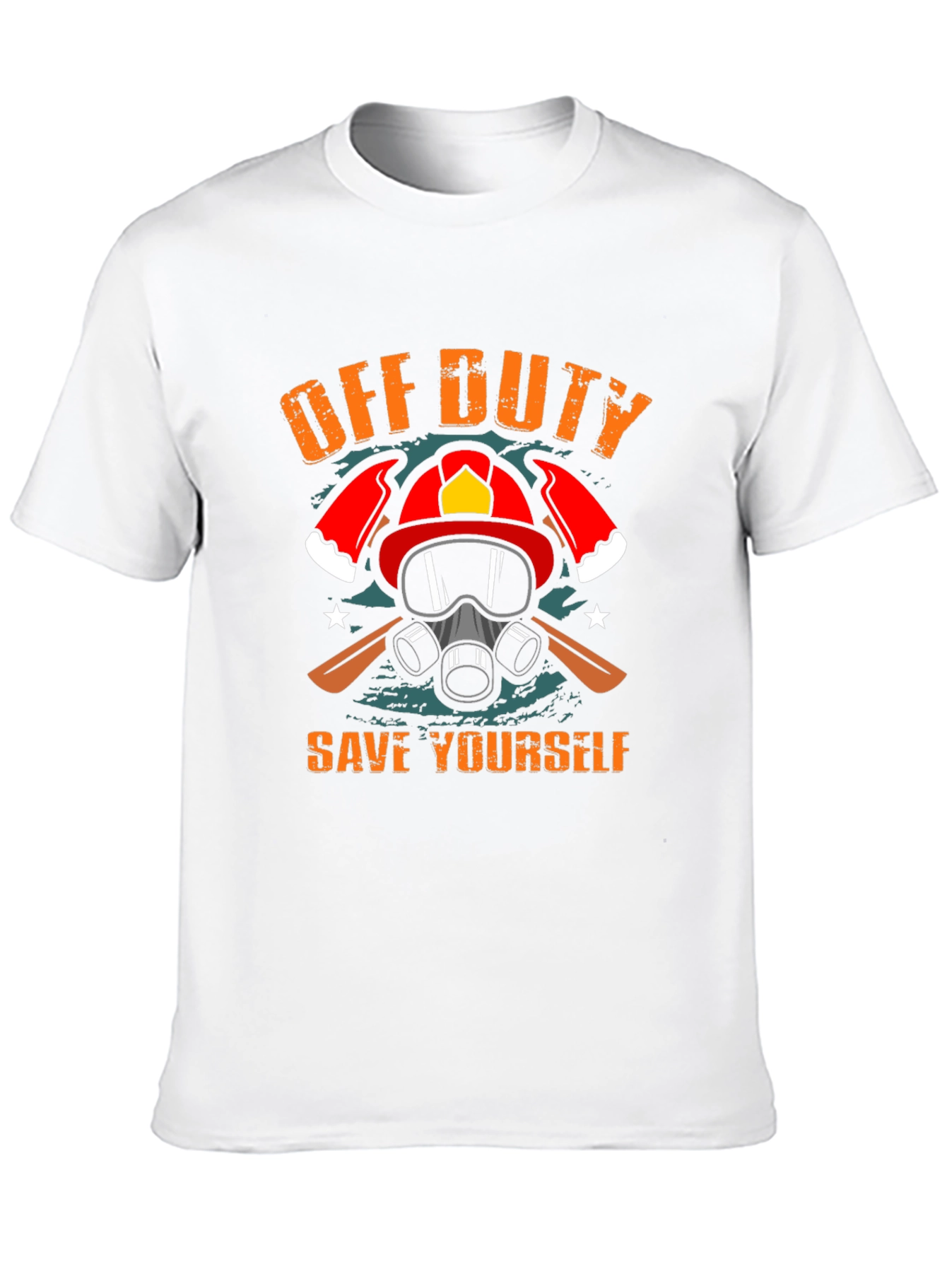 Off Duty Save Yourself Graphic Tee