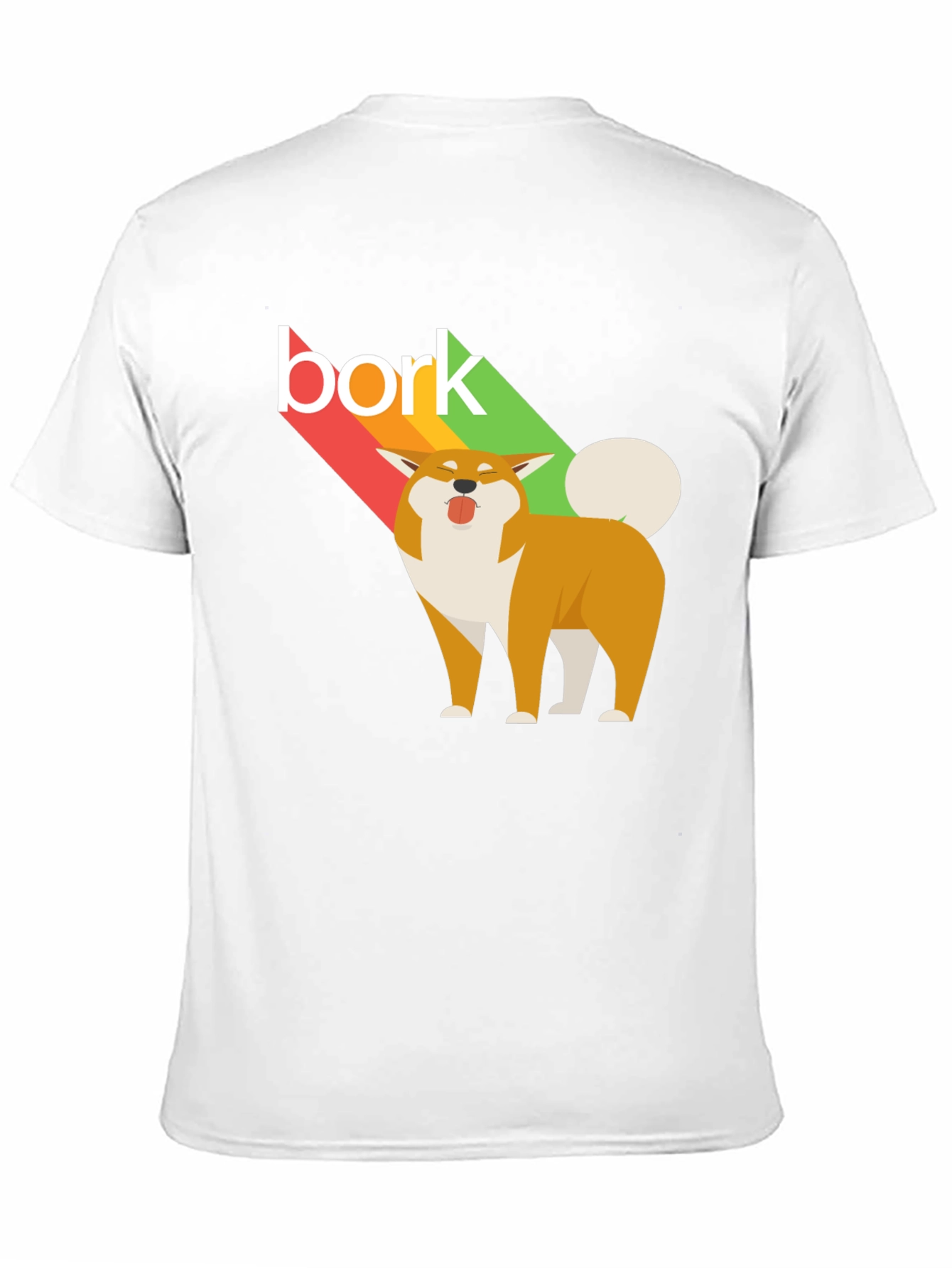 Bork Dog Graphic Tee - Unisex Black T-Shirt
