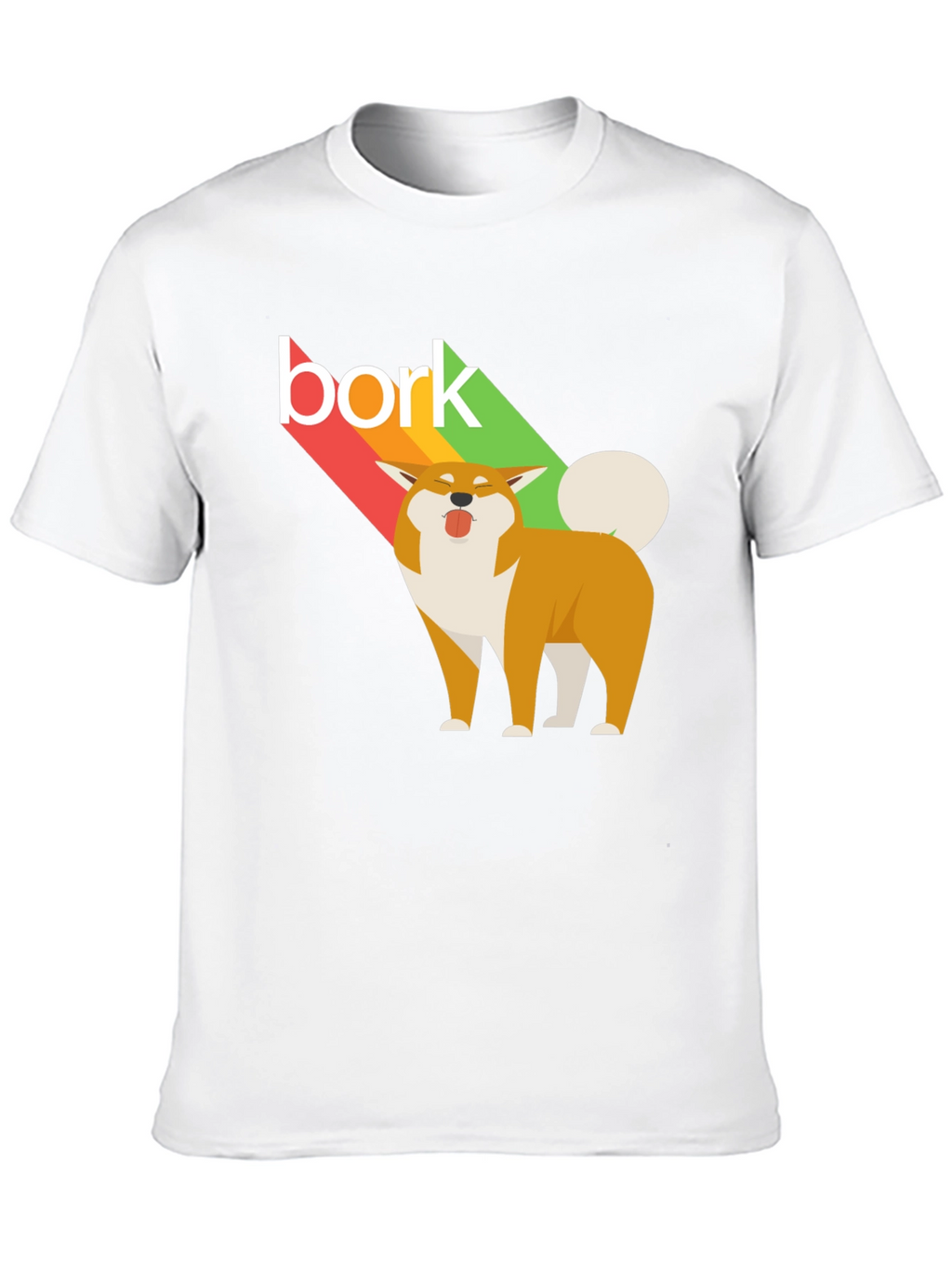 Bork Dog Graphic Tee - Unisex Black T-Shirt