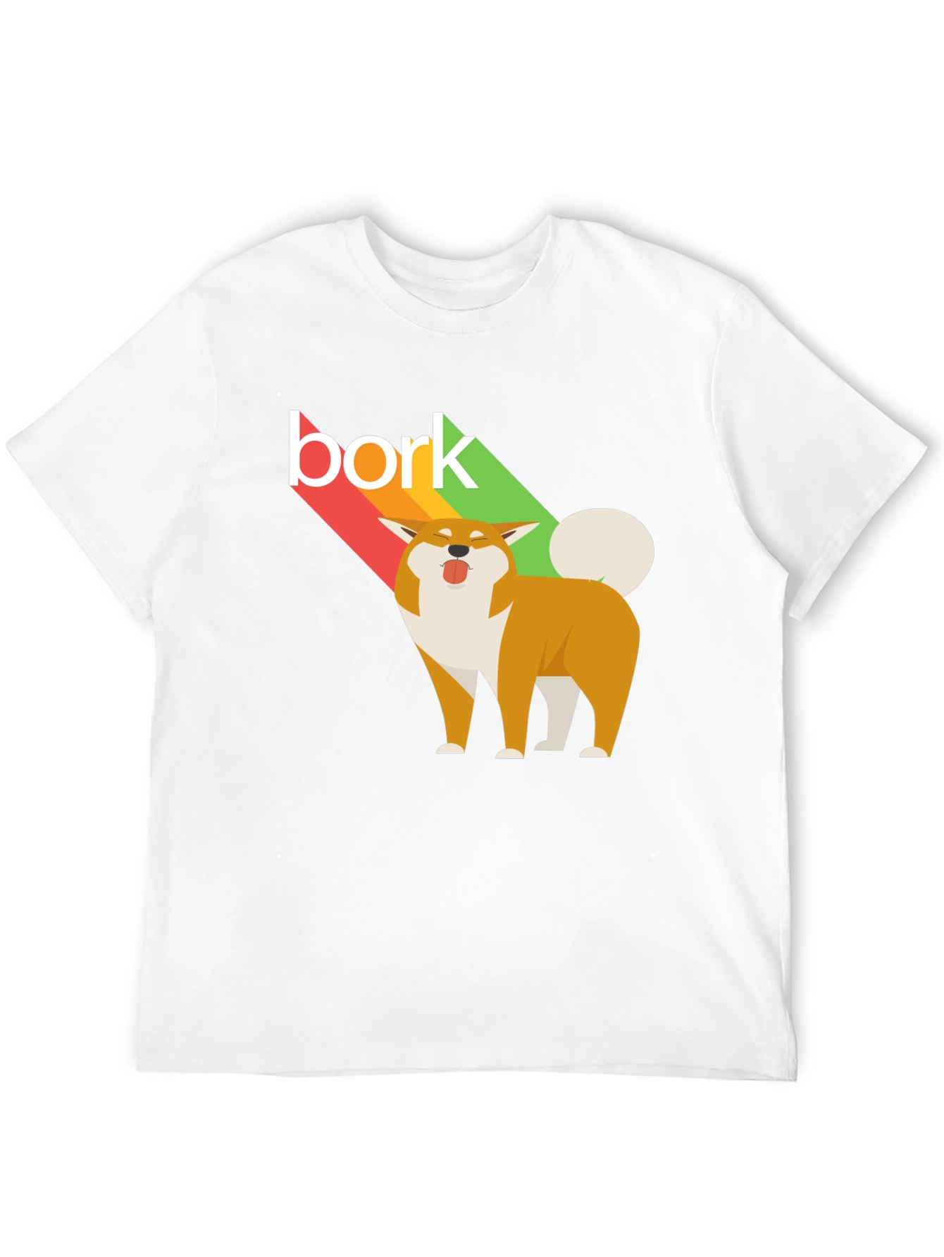 Bork Dog Graphic Tee - Unisex Black T-Shirt