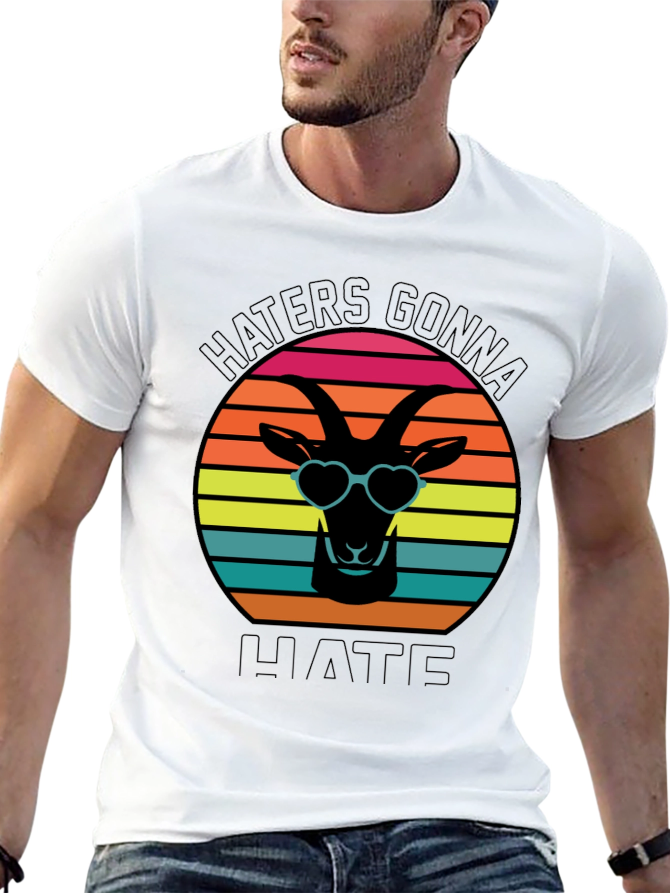 Haters Gonna Hate Goat T-Shirt