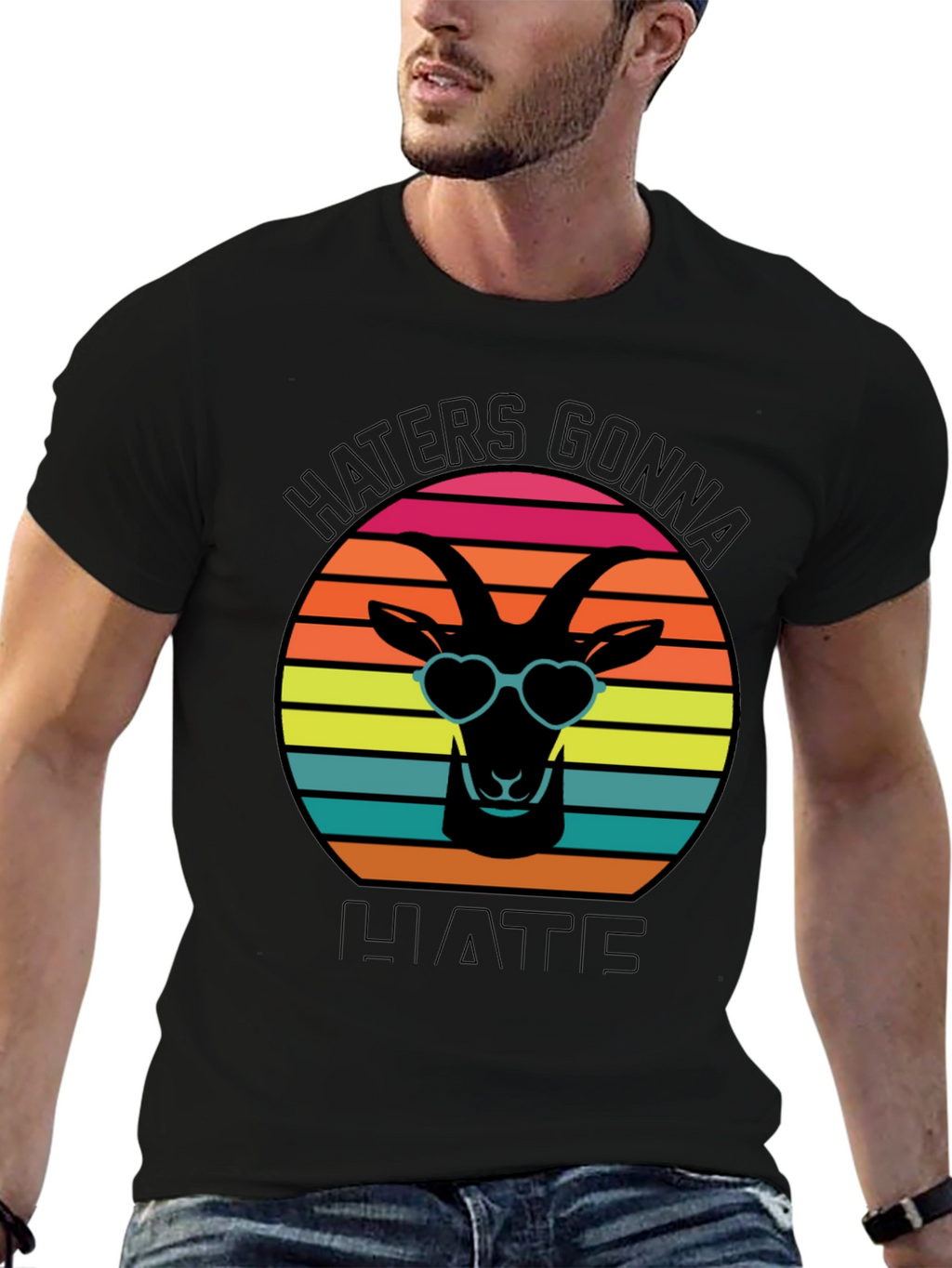 Haters Gonna Hate Goat T-Shirt