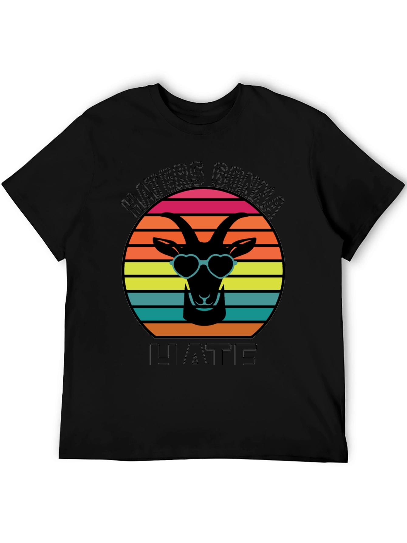 Haters Gonna Hate Goat T-Shirt
