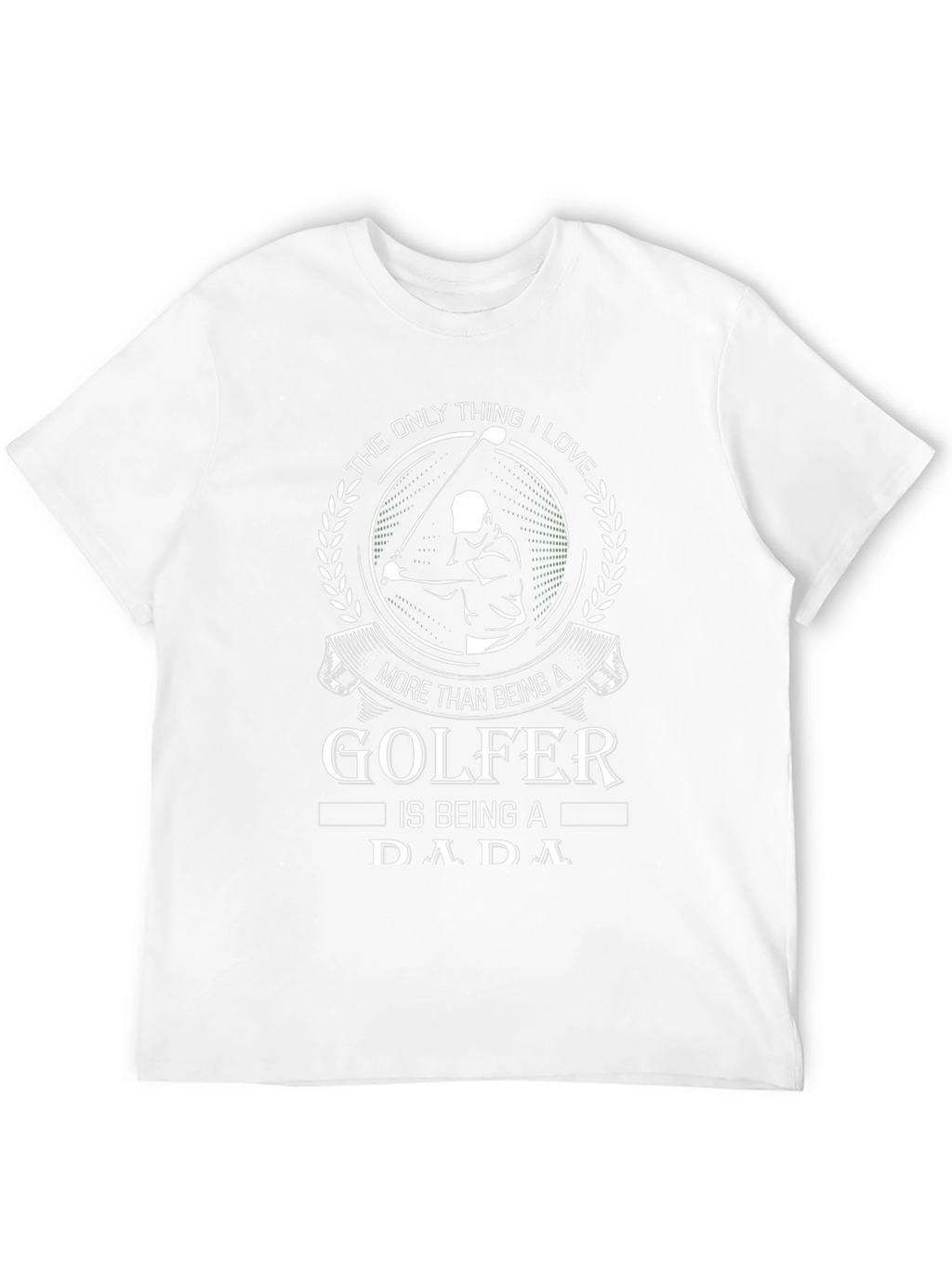 Golfer Dada T-Shirt - Gift for Golfing Dads
