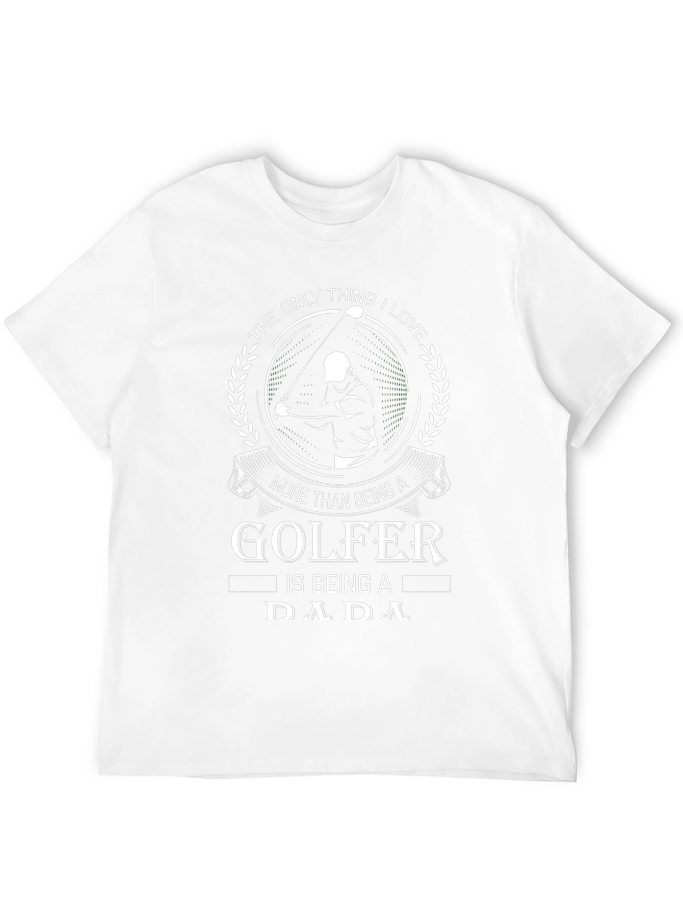 Golfer Dada T-Shirt - Gift for Golfing Dads
