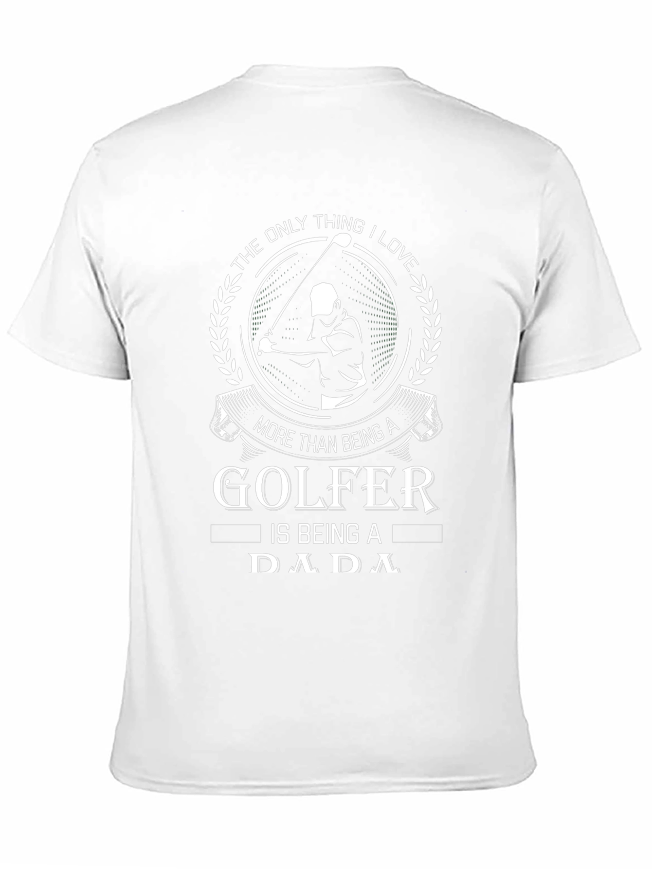 Golfer Dada T-Shirt - Gift for Golfing Dads