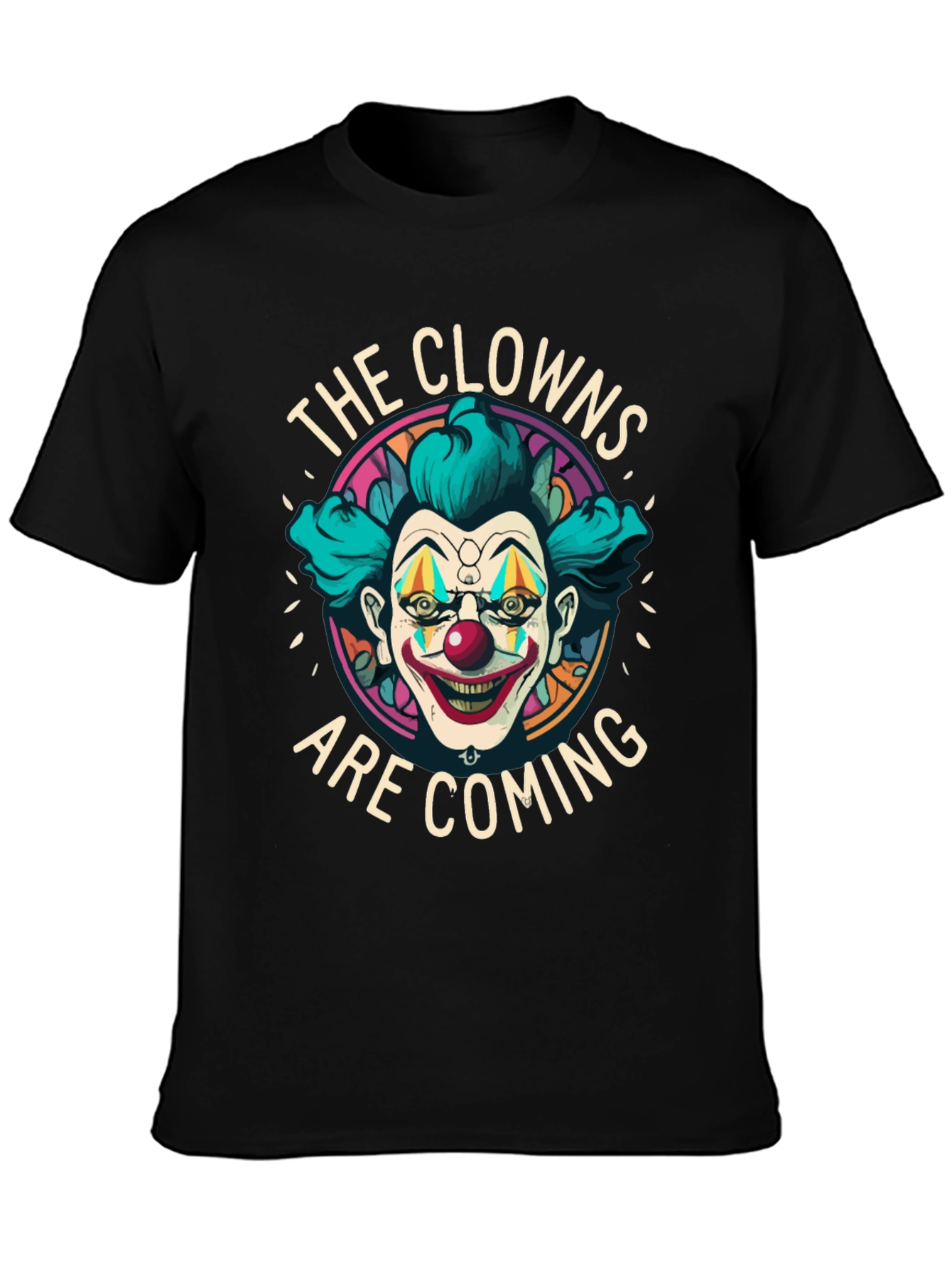 The Clowns Are Coming Graphic Tee