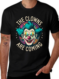 The Clowns Are Coming Graphic Tee