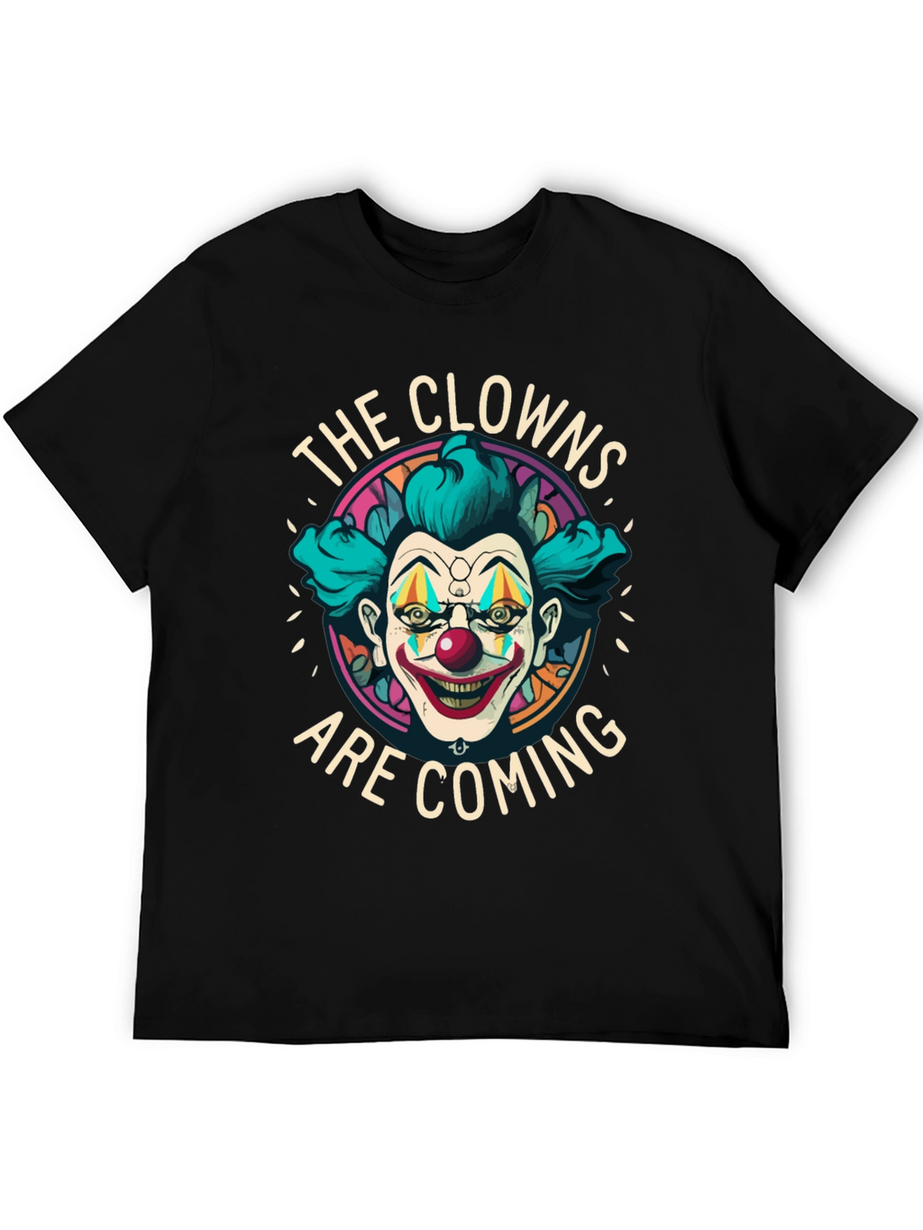 The Clowns Are Coming Graphic Tee