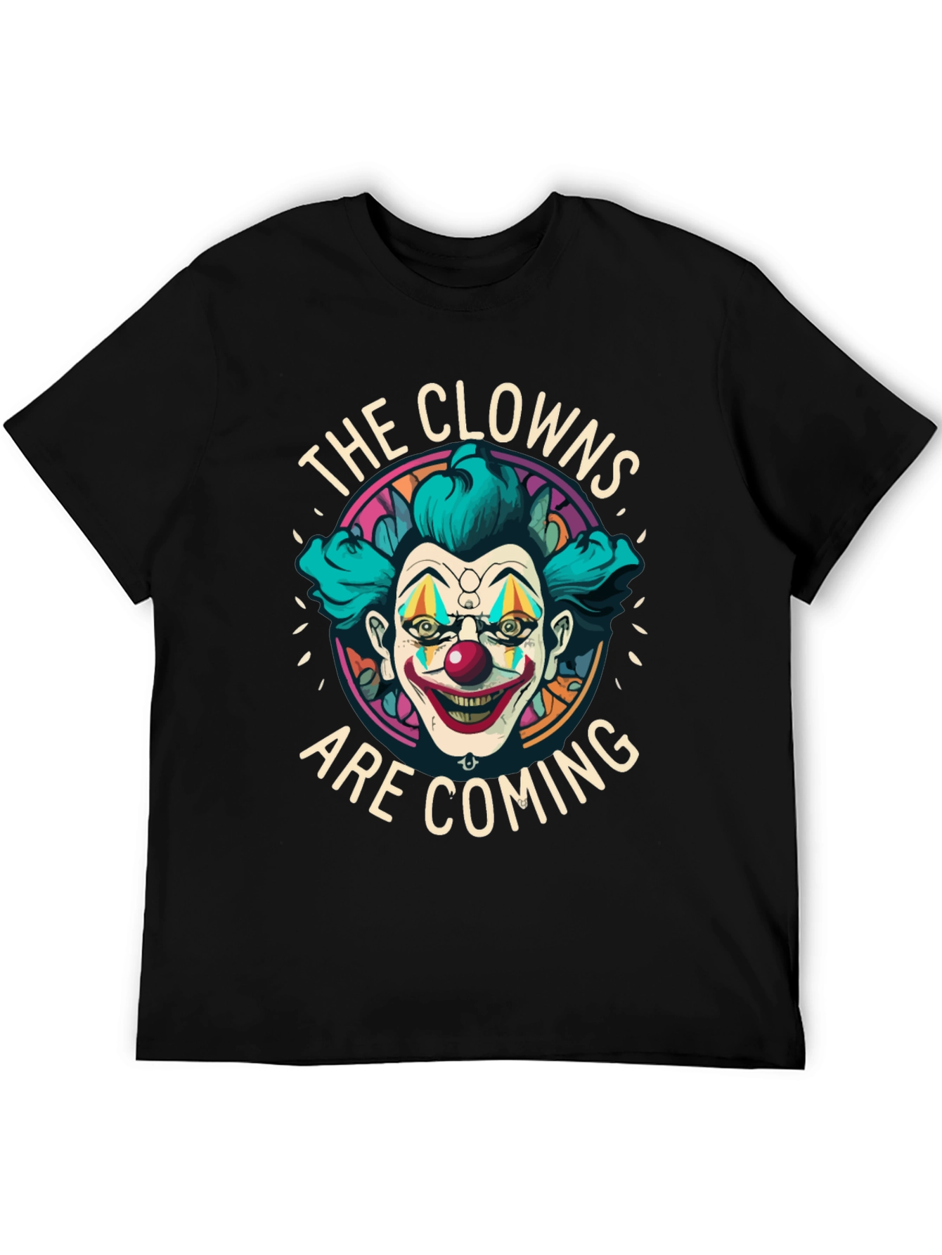 The Clowns Are Coming Graphic Tee