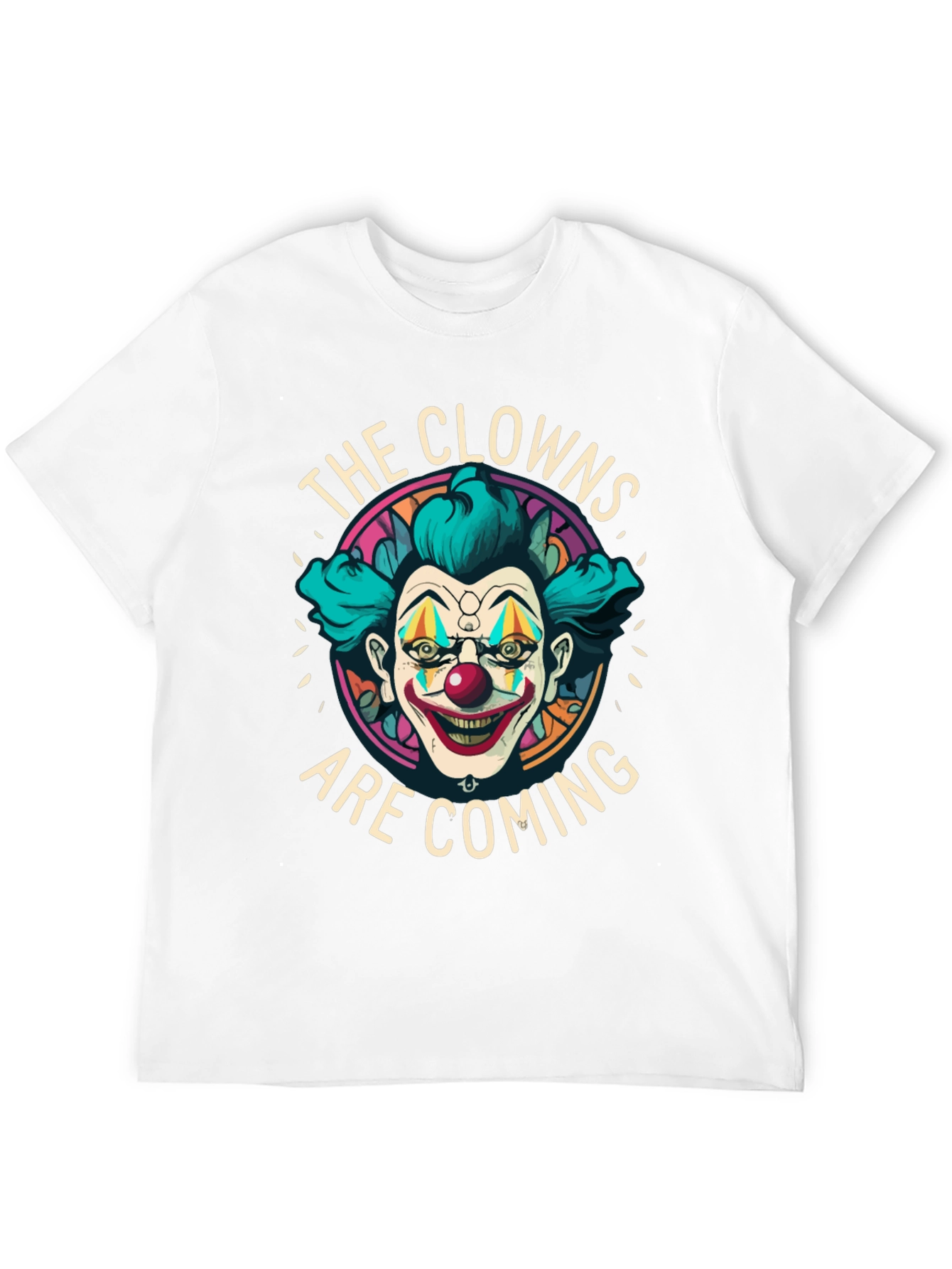 The Clowns Are Coming Graphic Tee