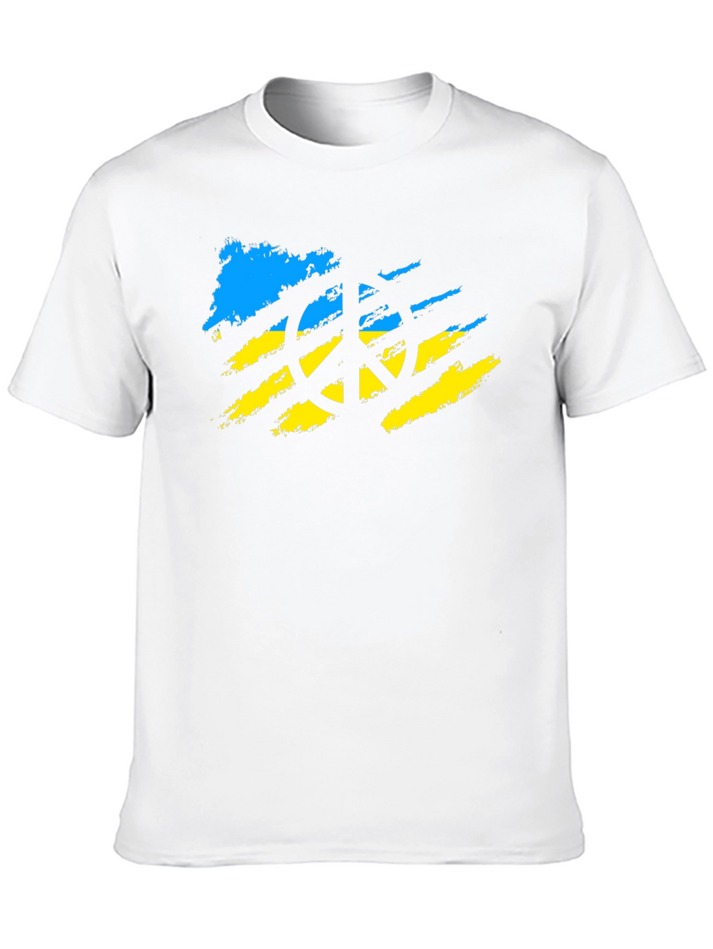 Ukraine Peace Sign Graphic Tee