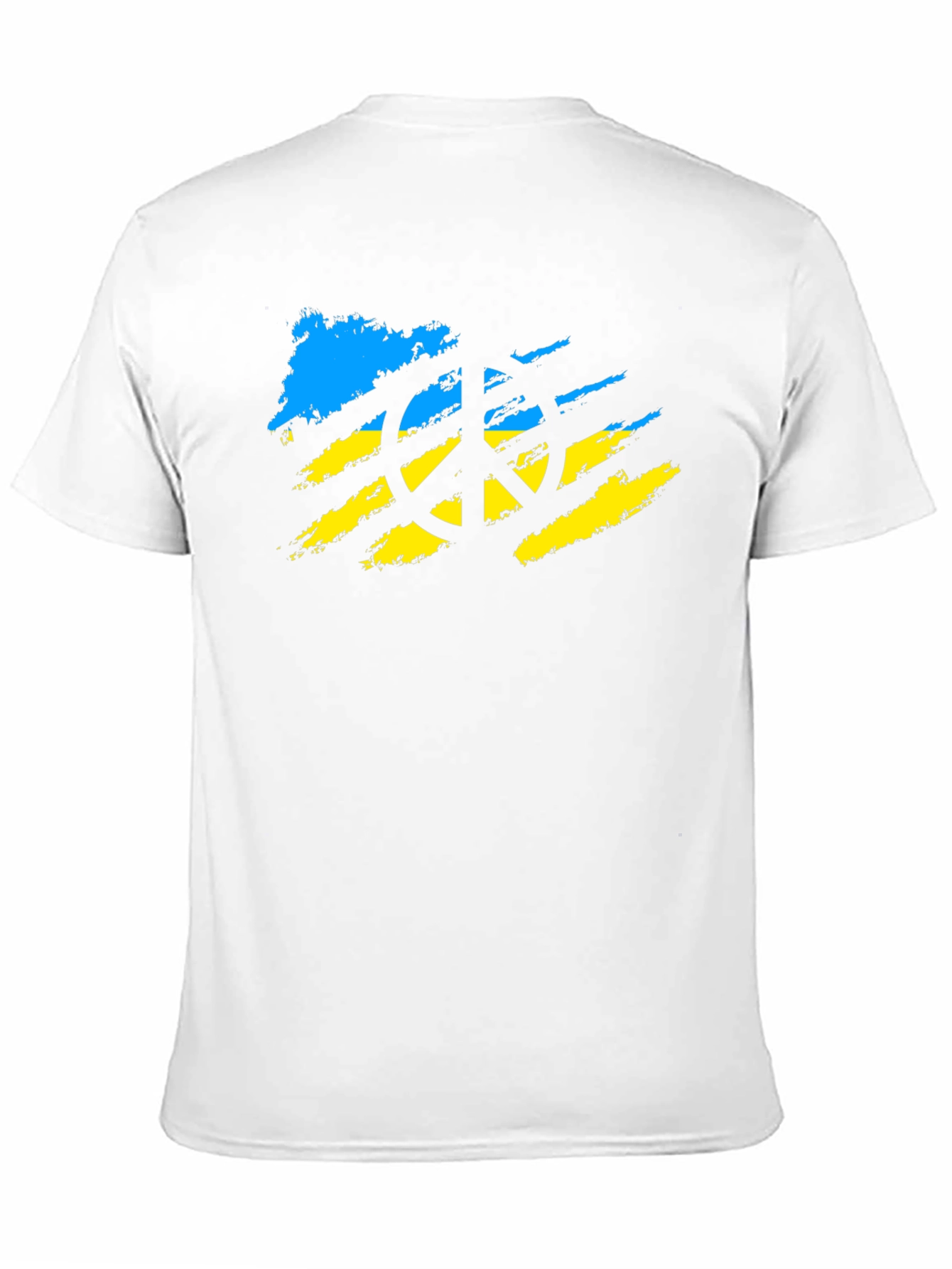 Ukraine Peace Sign Graphic Tee