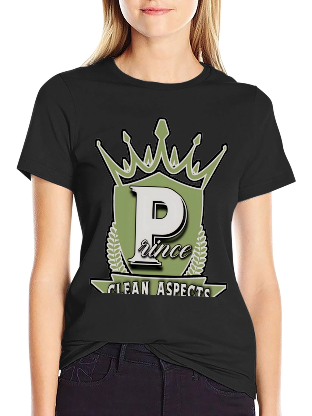 Prince Clean Aspects Black Graphic Tee