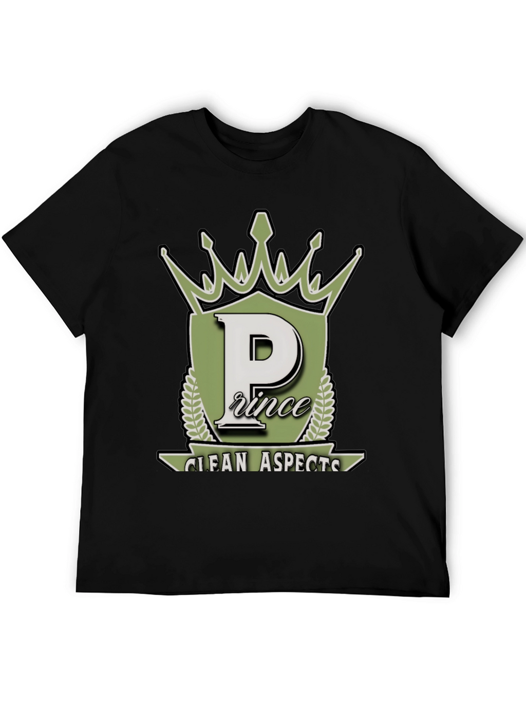 Prince Clean Aspects Black Graphic Tee