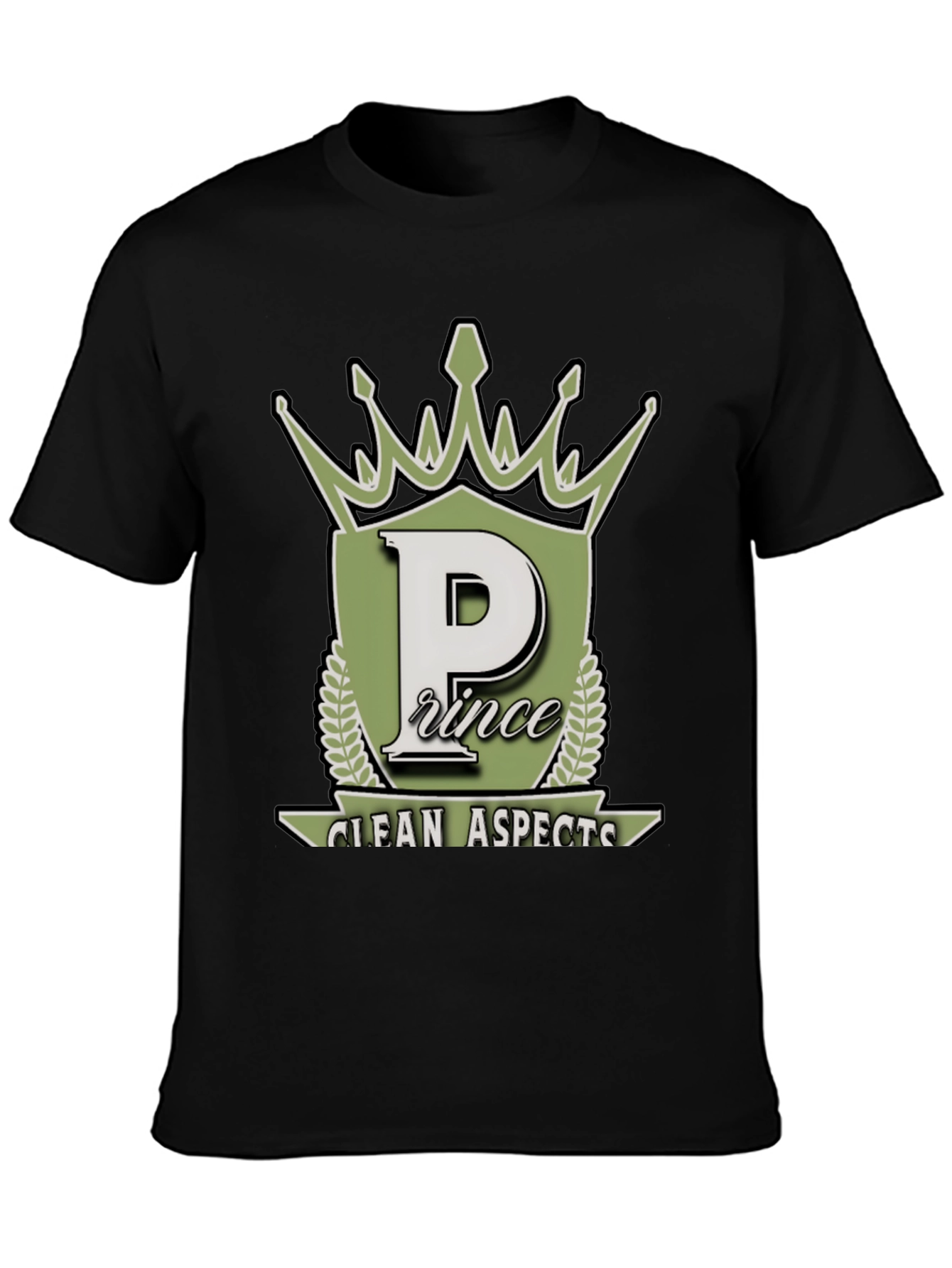 Prince Clean Aspects Black Graphic Tee