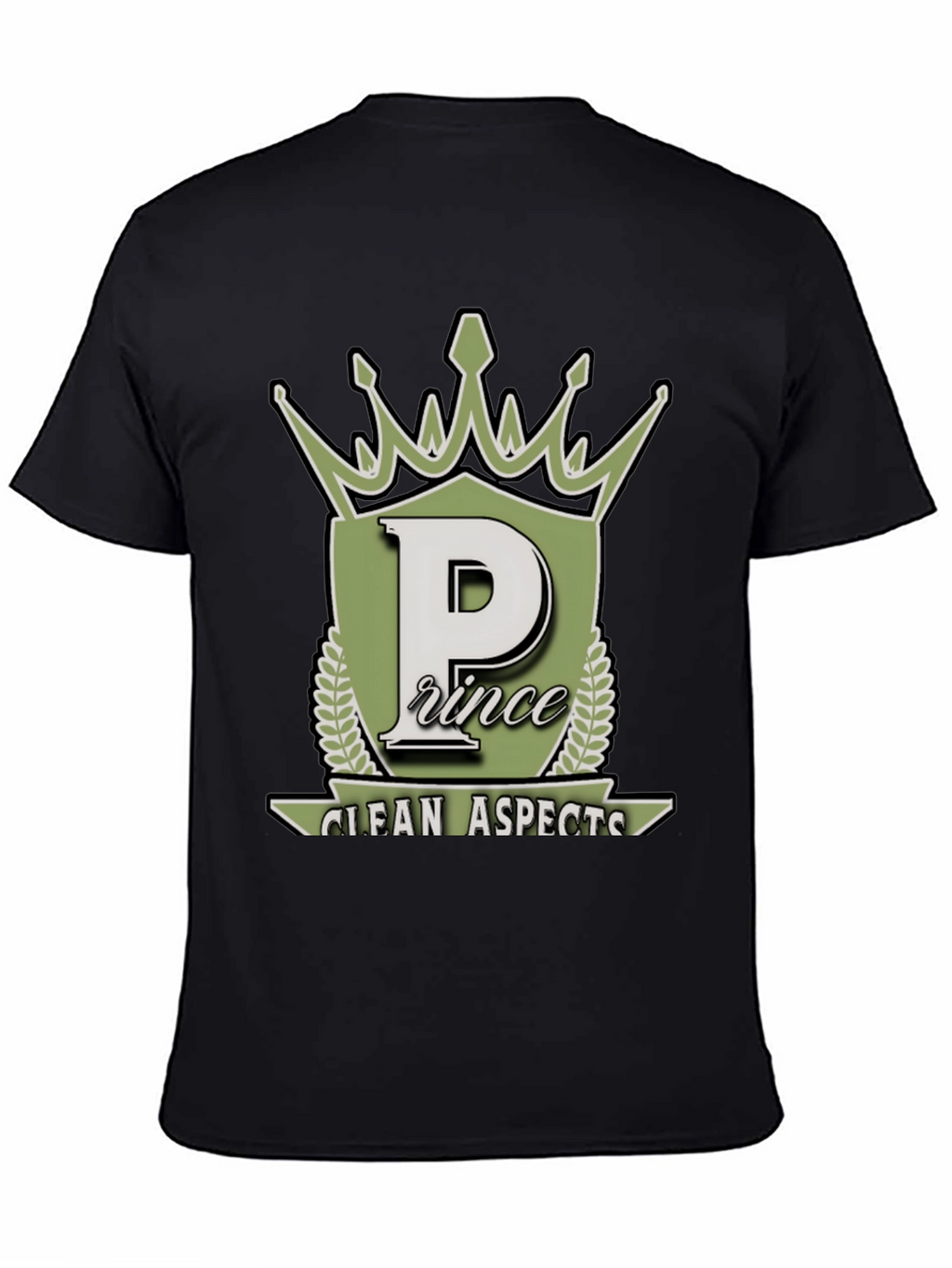 Prince Clean Aspects Black Graphic Tee