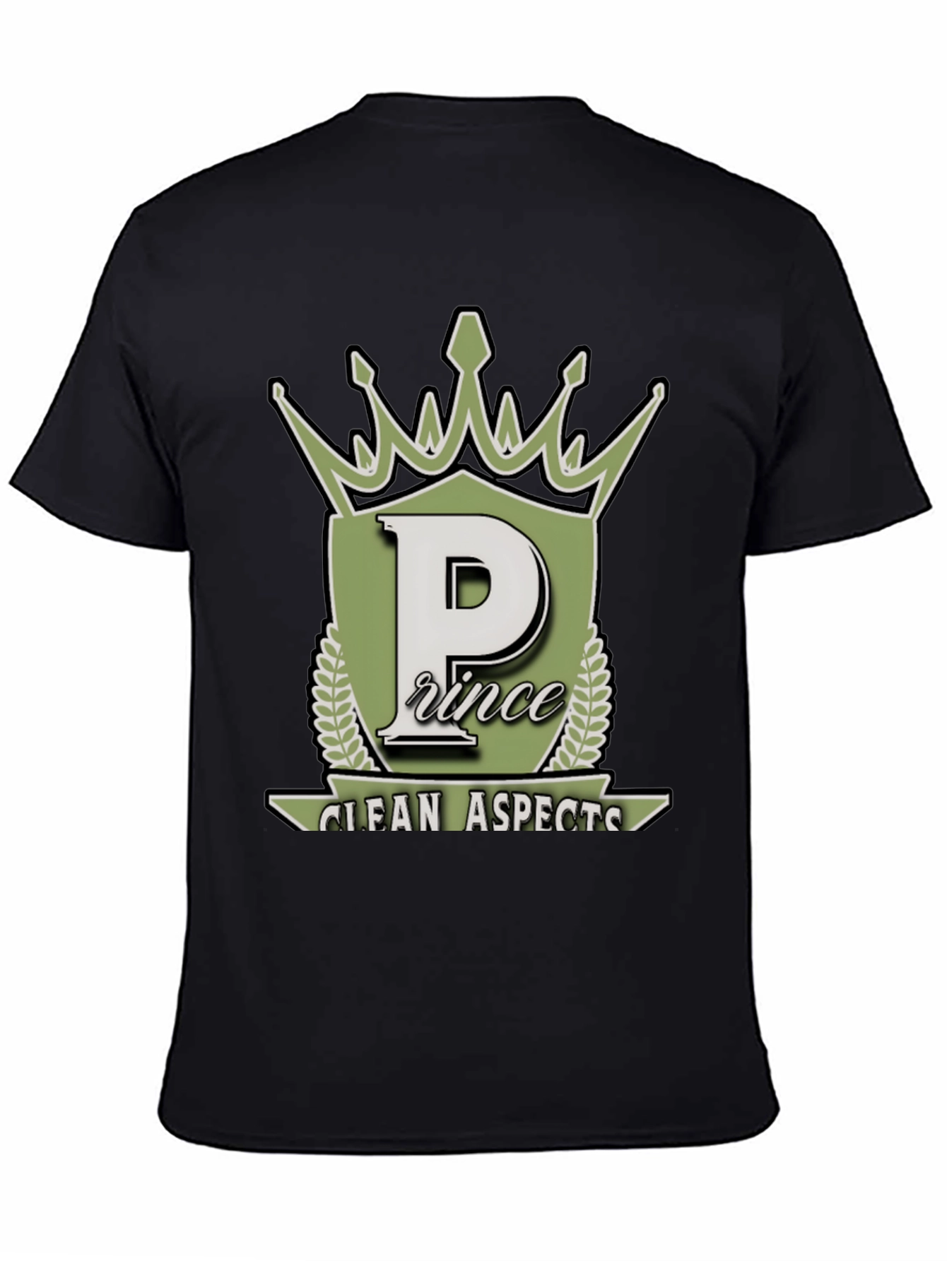Prince Clean Aspects Black Graphic Tee