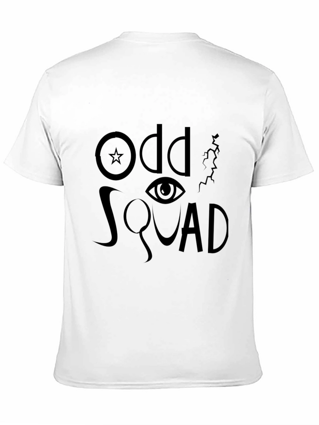 Odd Squad Graphic Print Black T-Shirt
