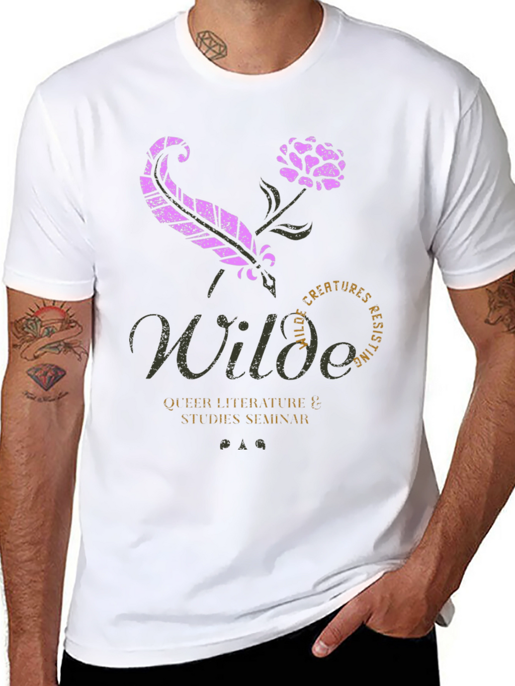 Wilde Creatures T-Shirt - Queer Literature Seminar