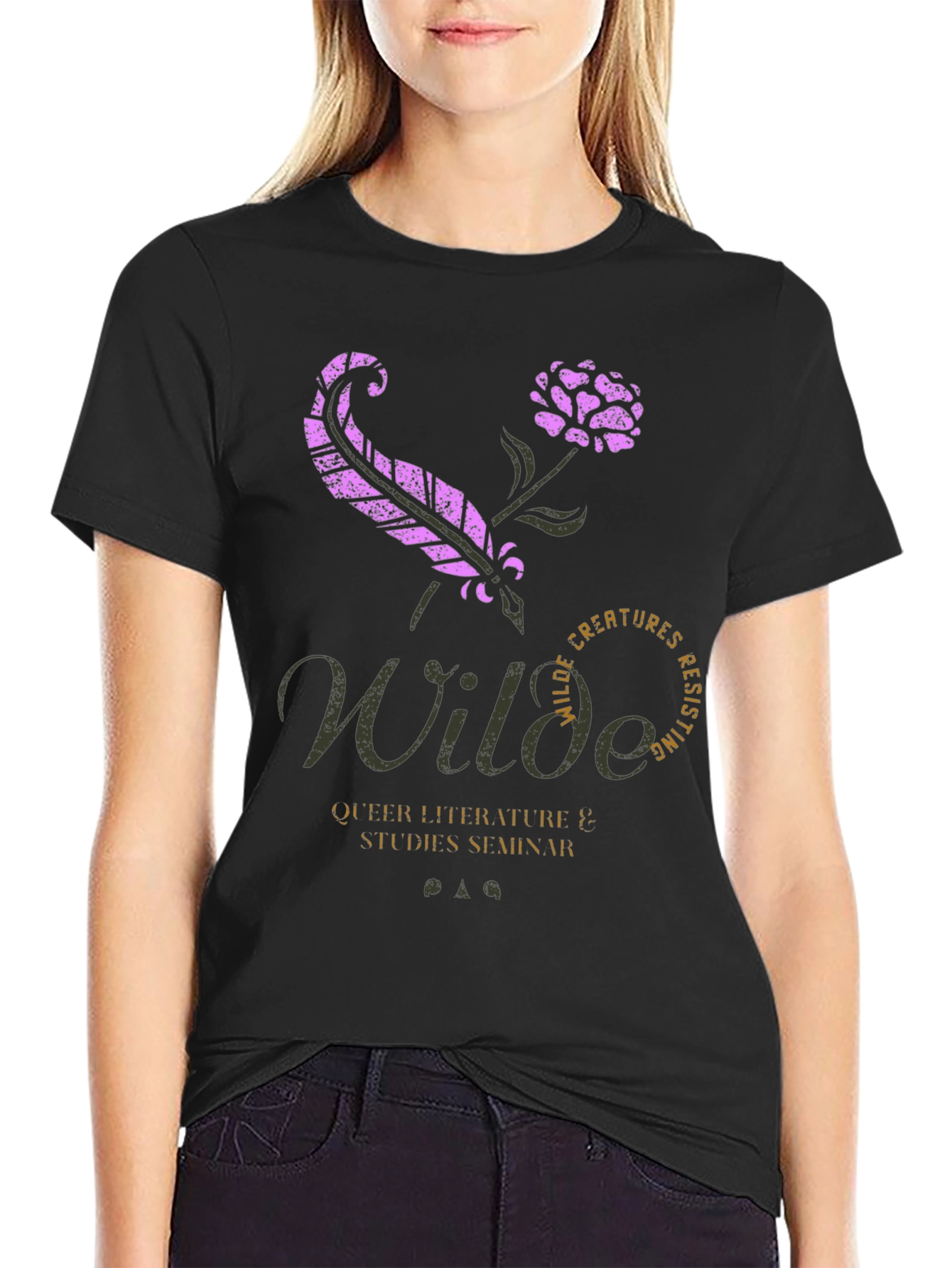 Wilde Creatures T-Shirt - Queer Literature Seminar