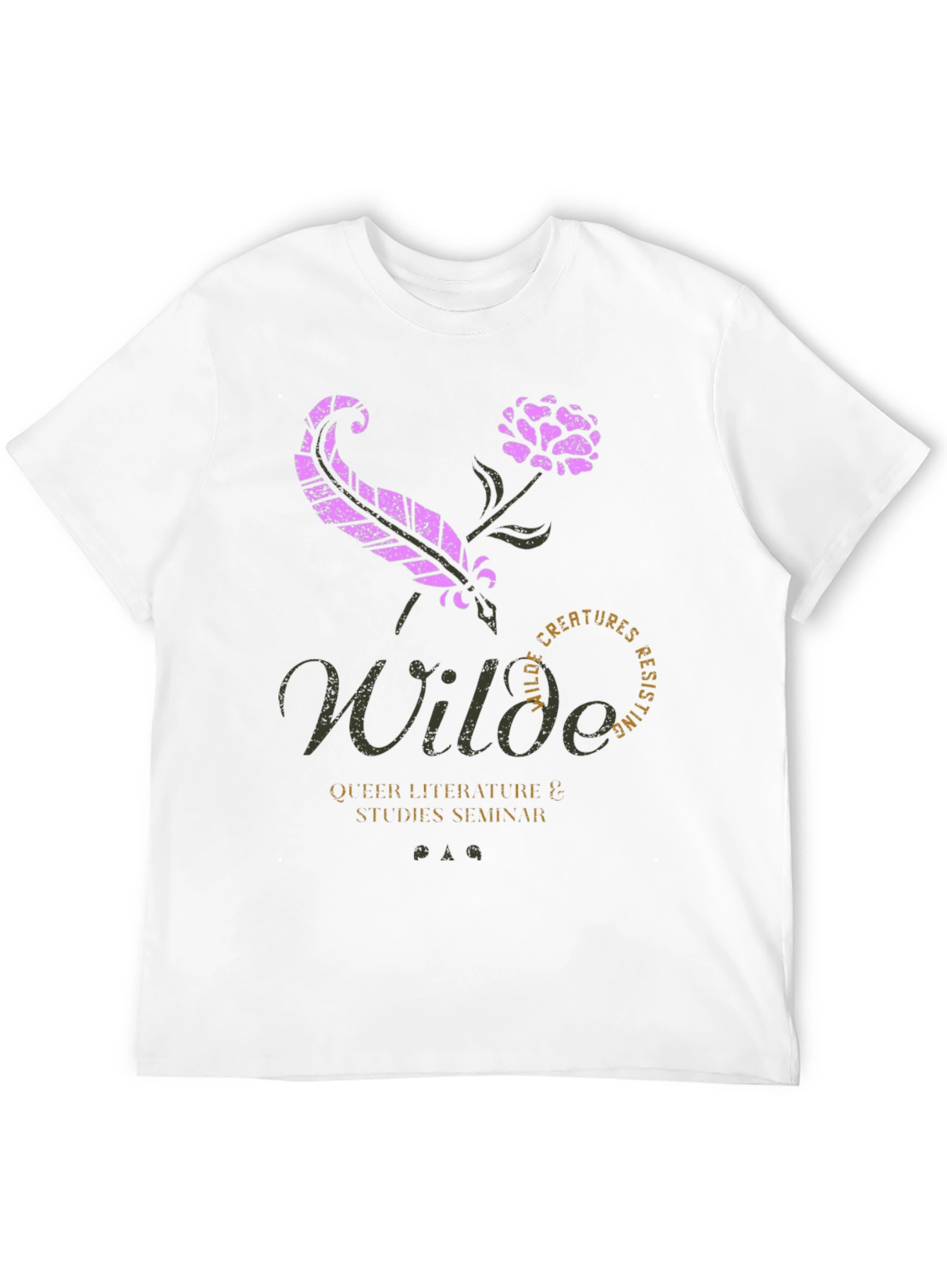 Wilde Creatures T-Shirt - Queer Literature Seminar