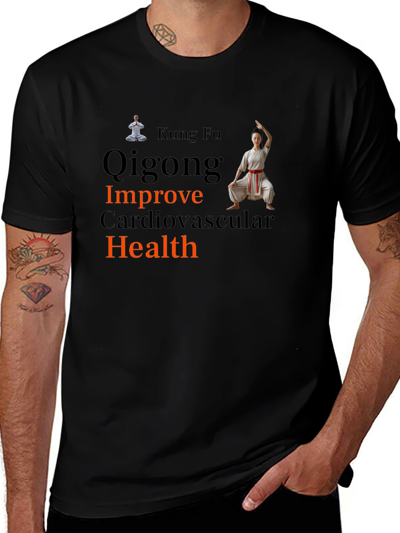 Kung Fu Qigong Improve Health T-Shirt