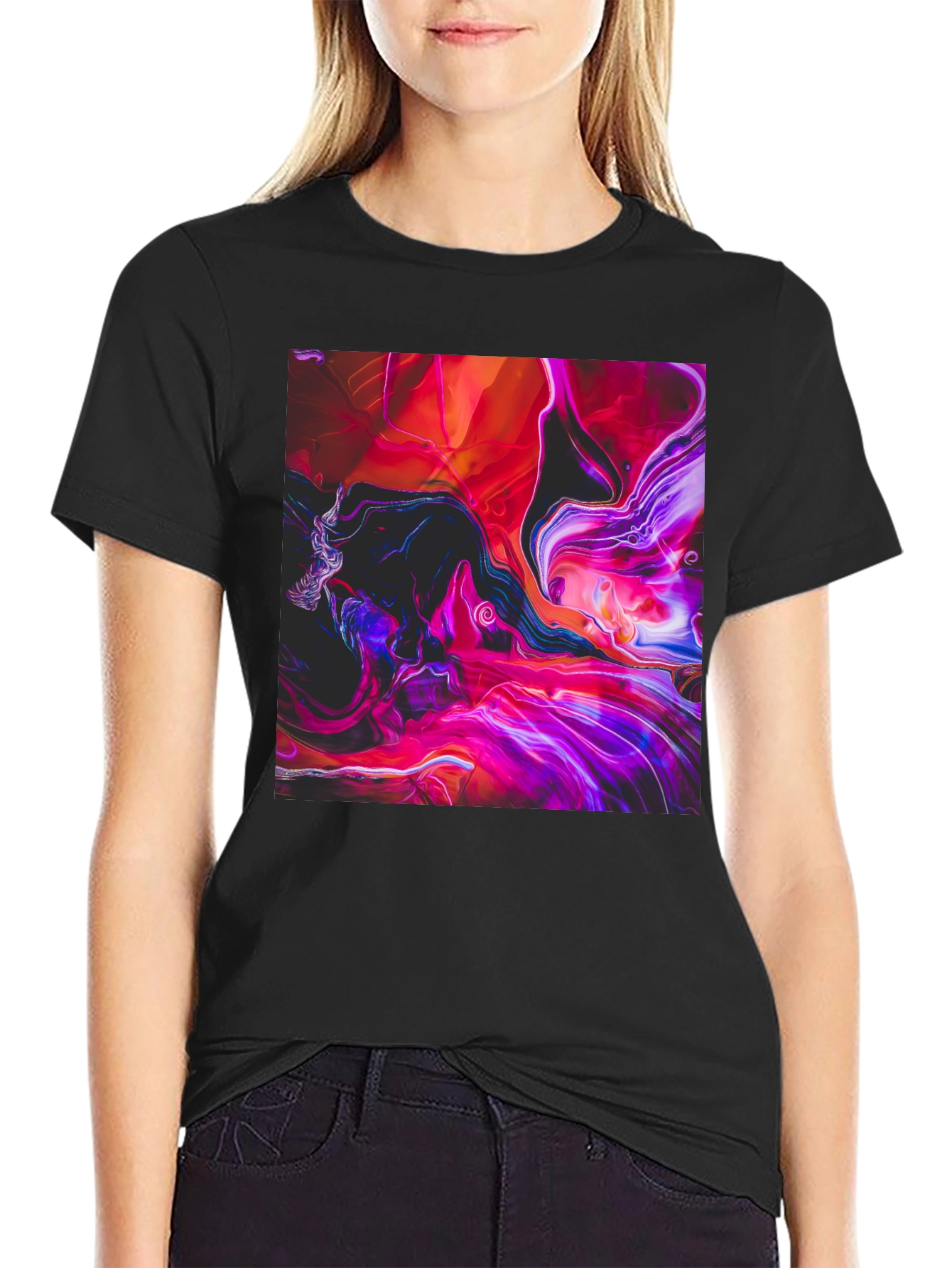 Abstract Art T-Shirt - Vivid Colors