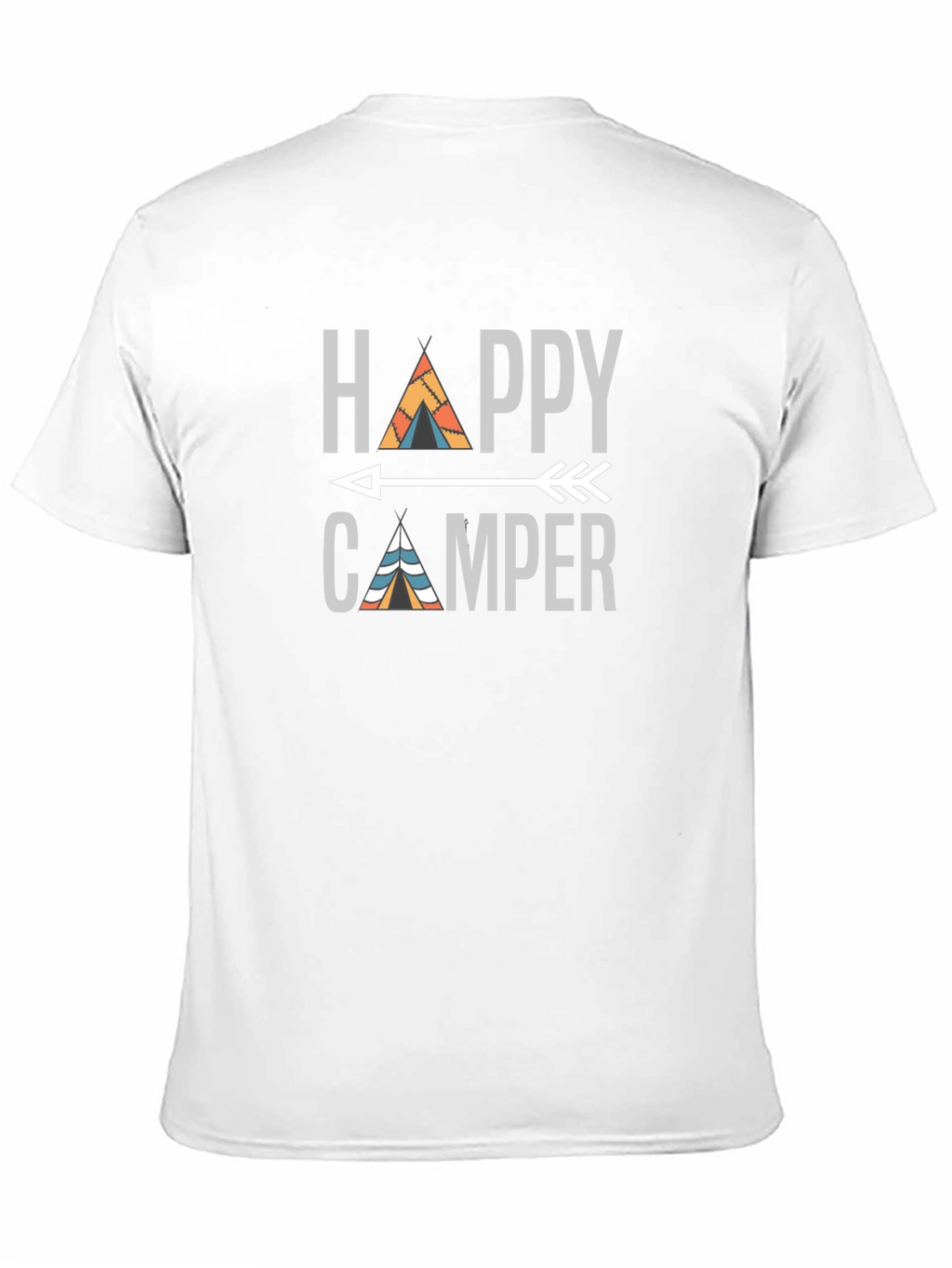 Happy Camper Graphic T-Shirt - Adventure Awaits!