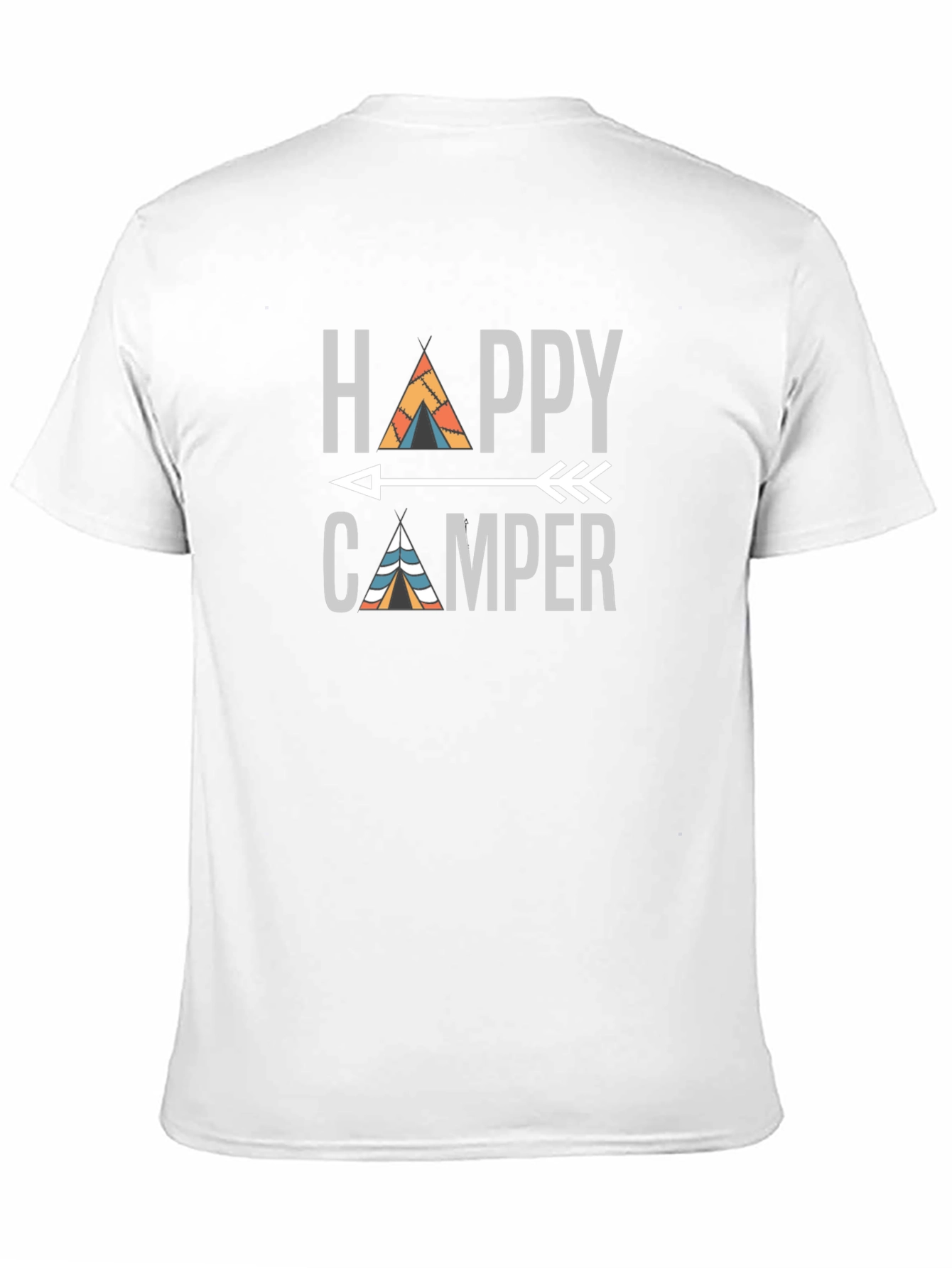 Happy Camper Graphic T-Shirt - Adventure Awaits!