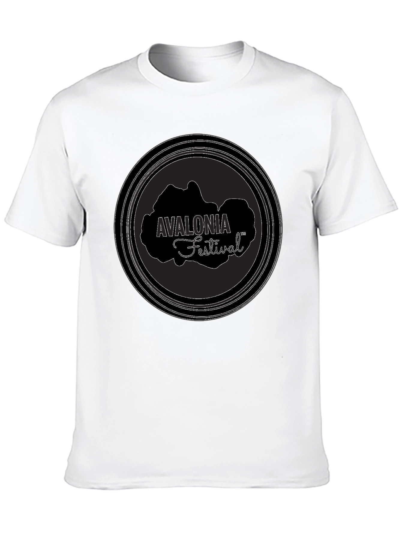 Avalonia Festival Black T-Shirt