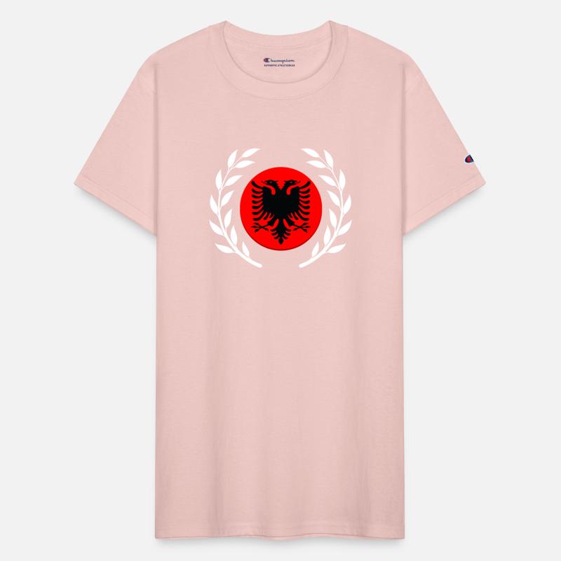 Double Headed Eagle Albania Flag For Albanian