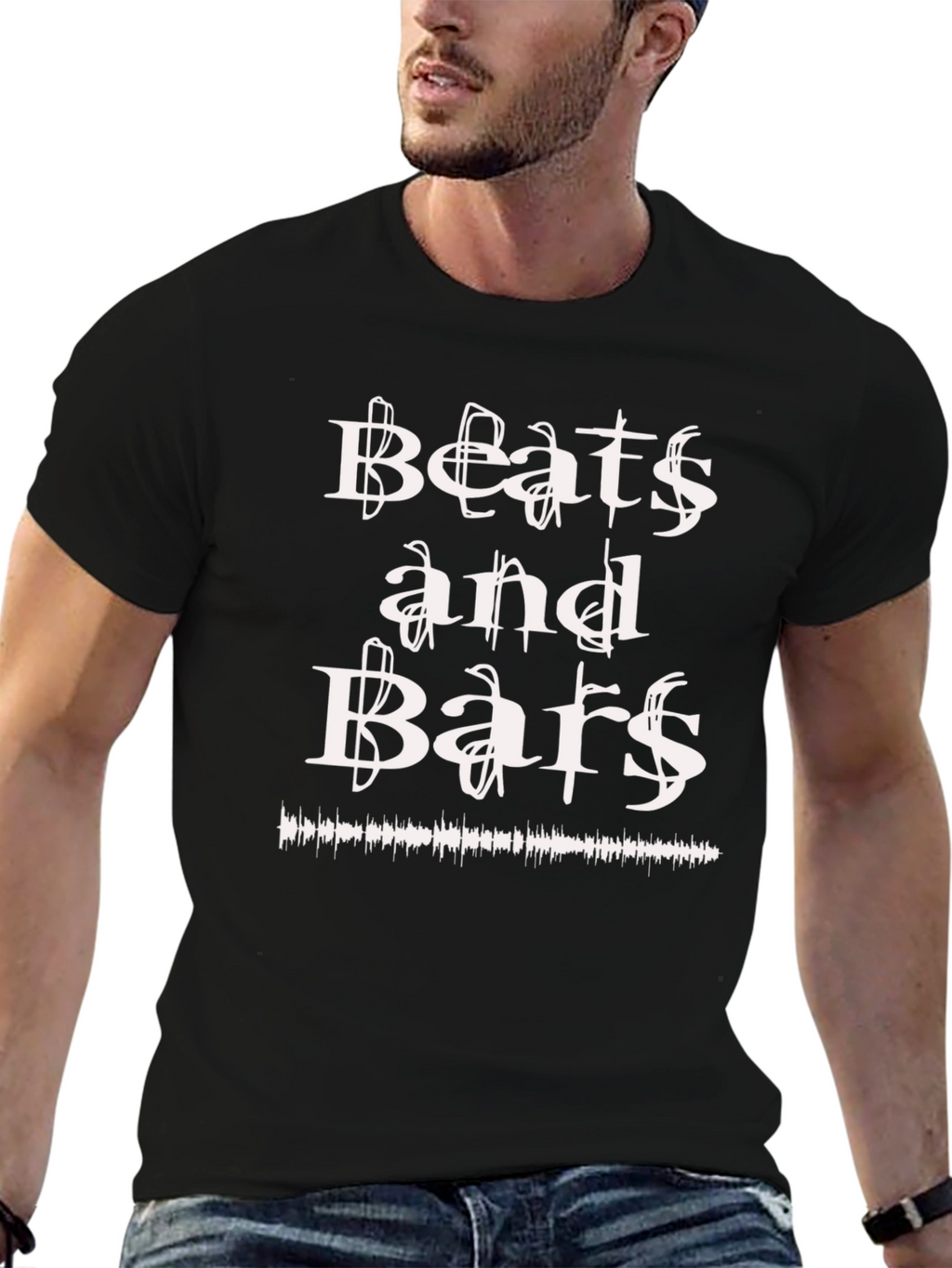 Beats and Bars Graphic Tee - Music Lover T-Shirt