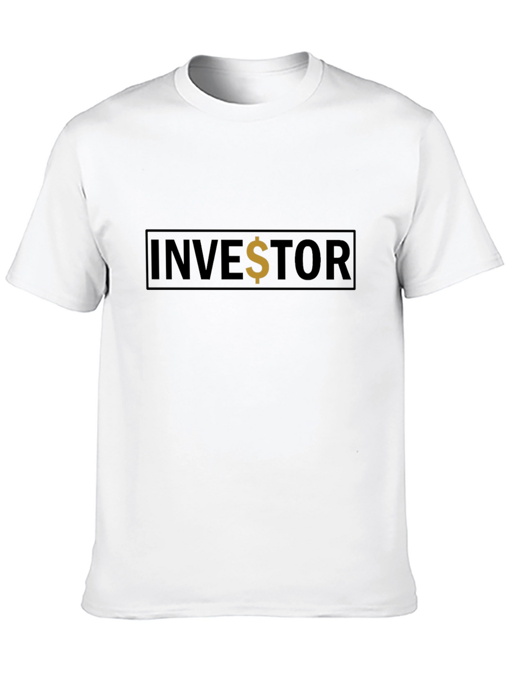 Investor Graphic Tee - Stylish Black T-Shirt