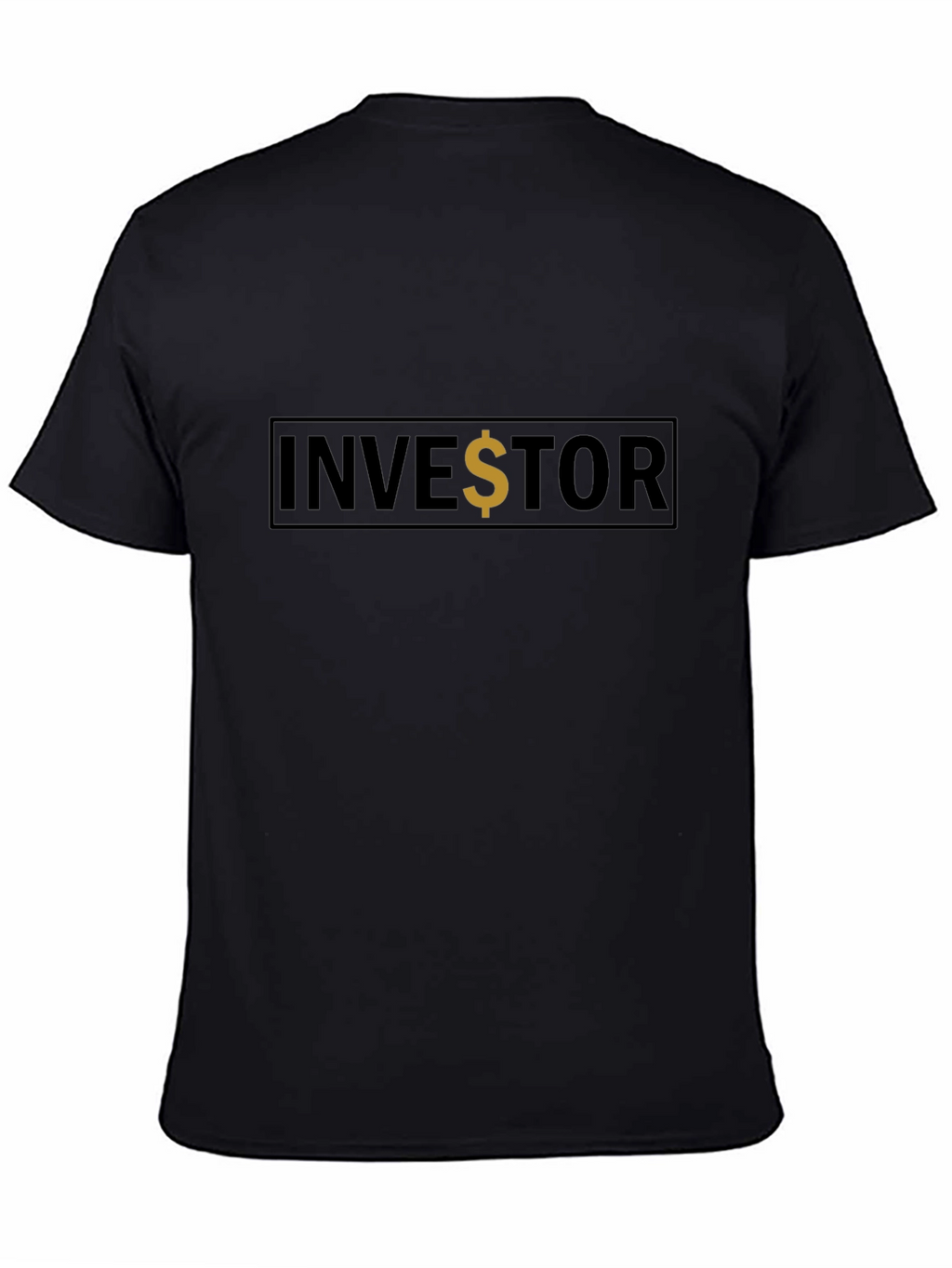 Investor Graphic Tee - Stylish Black T-Shirt